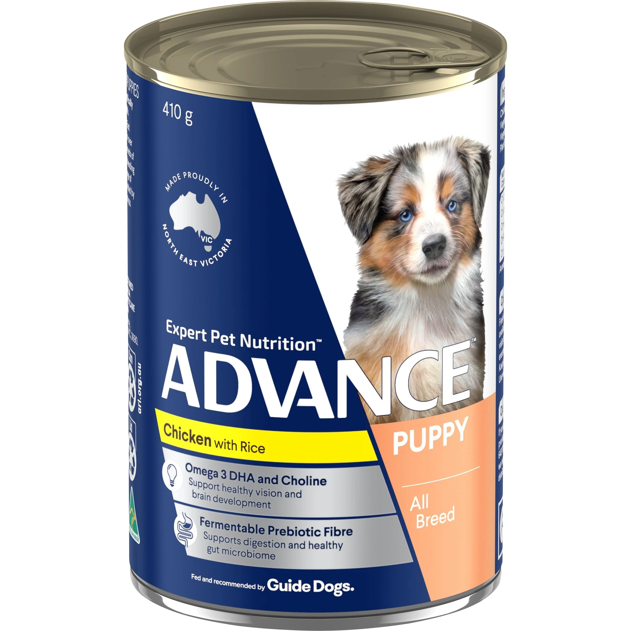 Advance Chicken and Rice All Breed Puppy Wet Food 410g x 12 - Image 2