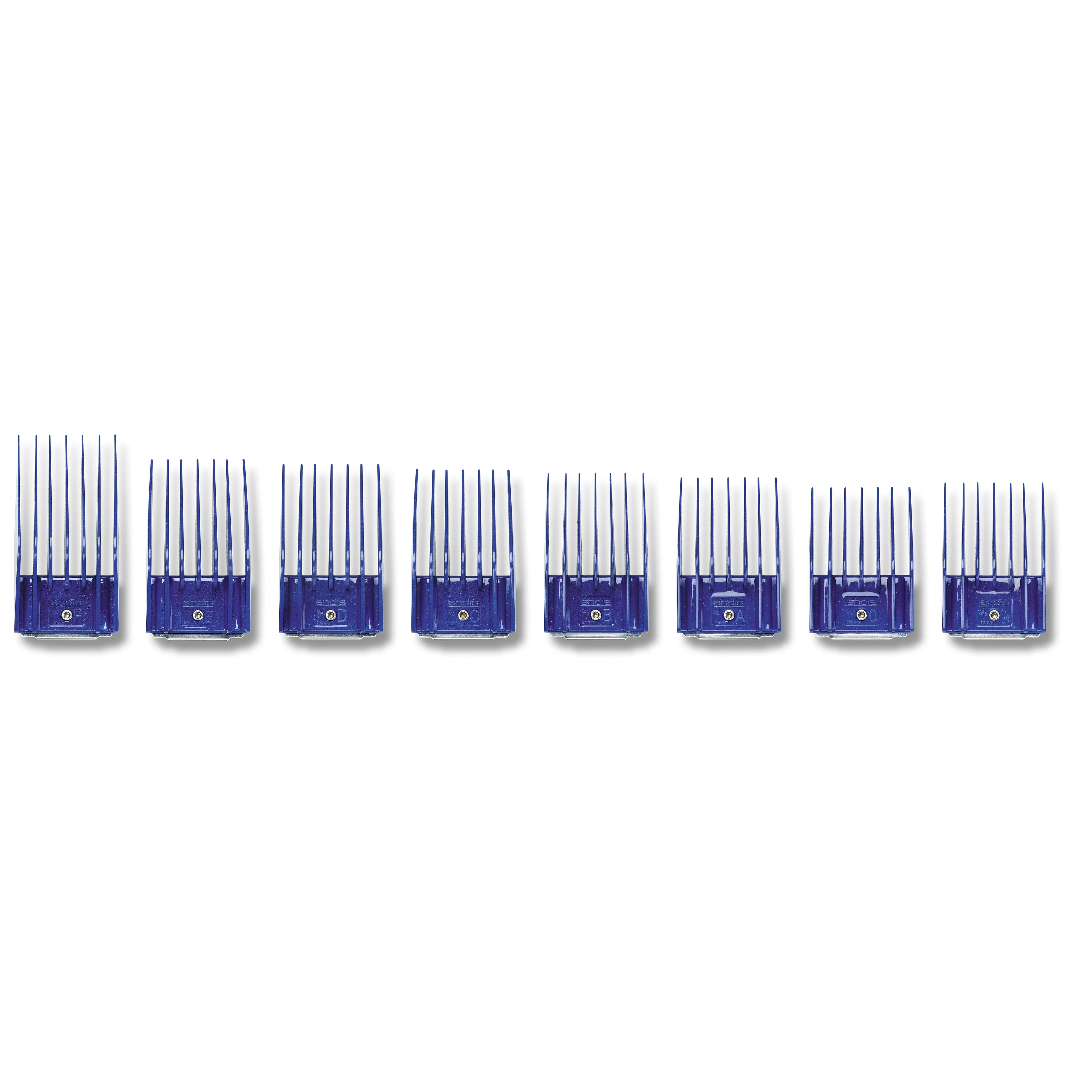 Andis Large Comb Attachment Set 8 Piece - Image 3