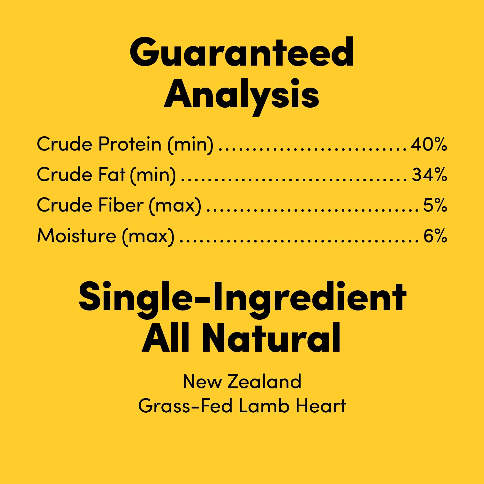 Animals Like Us Grass-Fed Lamb Heart Freeze Dried Dog Treats 85g - Image 7