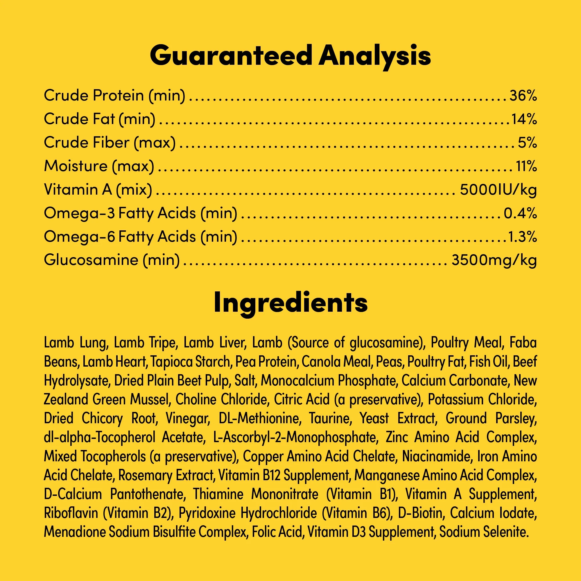 Animals Like Us RawMix50 with Grass-Fed Freeze Dried Lamb and Kibble Mix Dry Dog Food 1.8kg - Image 10