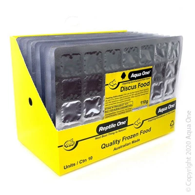 Aqua One Frozen Discus Food 110g Punch Out Pack