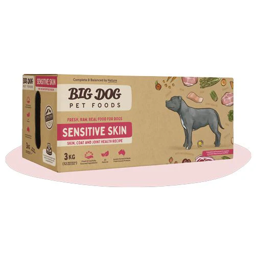 Big Dog BARF Sensitive Skin Raw Dog Food 3kg - Image 2