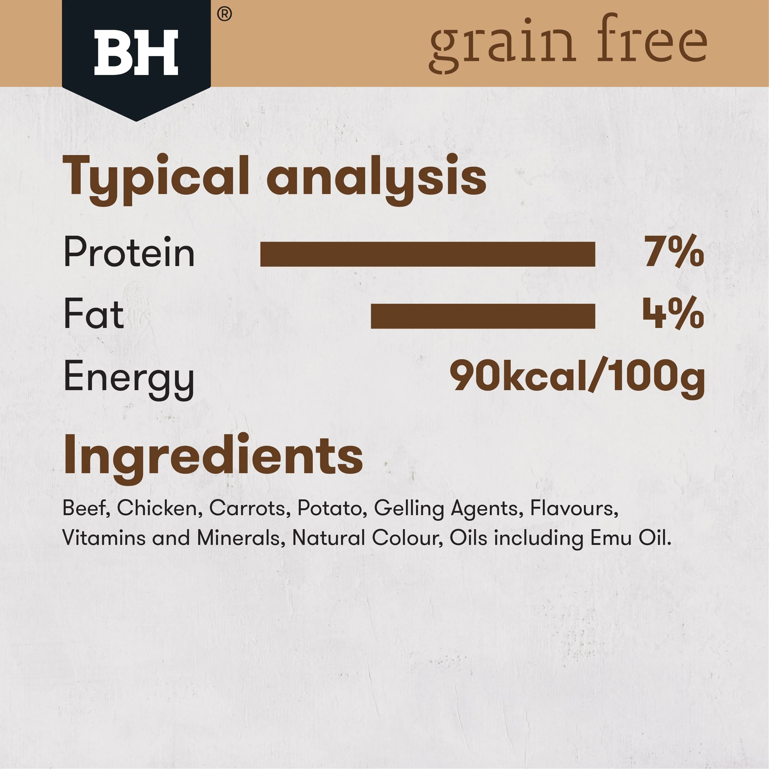 Black Hawk Grain Free Beef Wet Dog Food 400g - Image 8