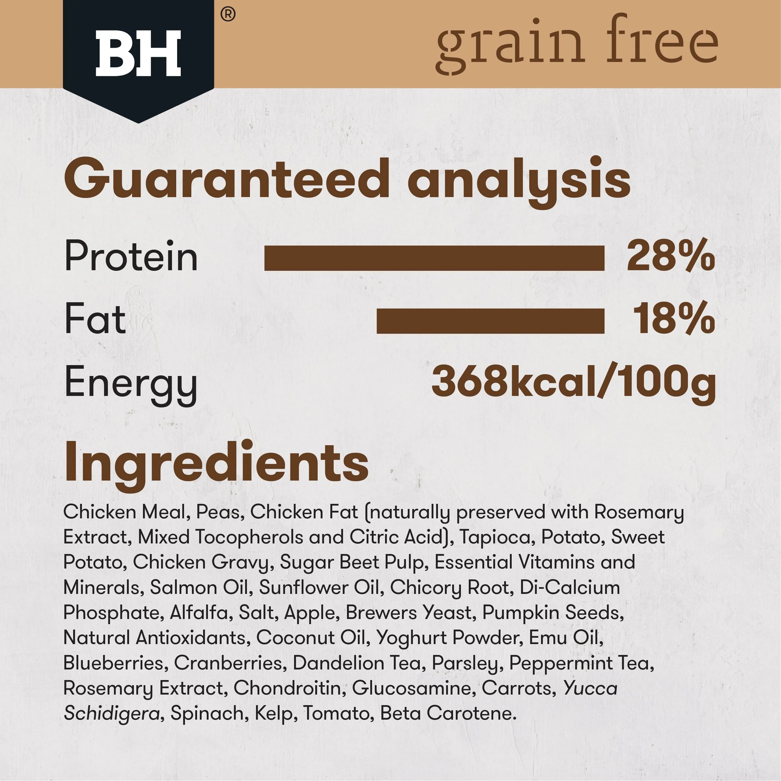Black Hawk Grain Free Chicken Dry Dog Food 7kg - Image 8