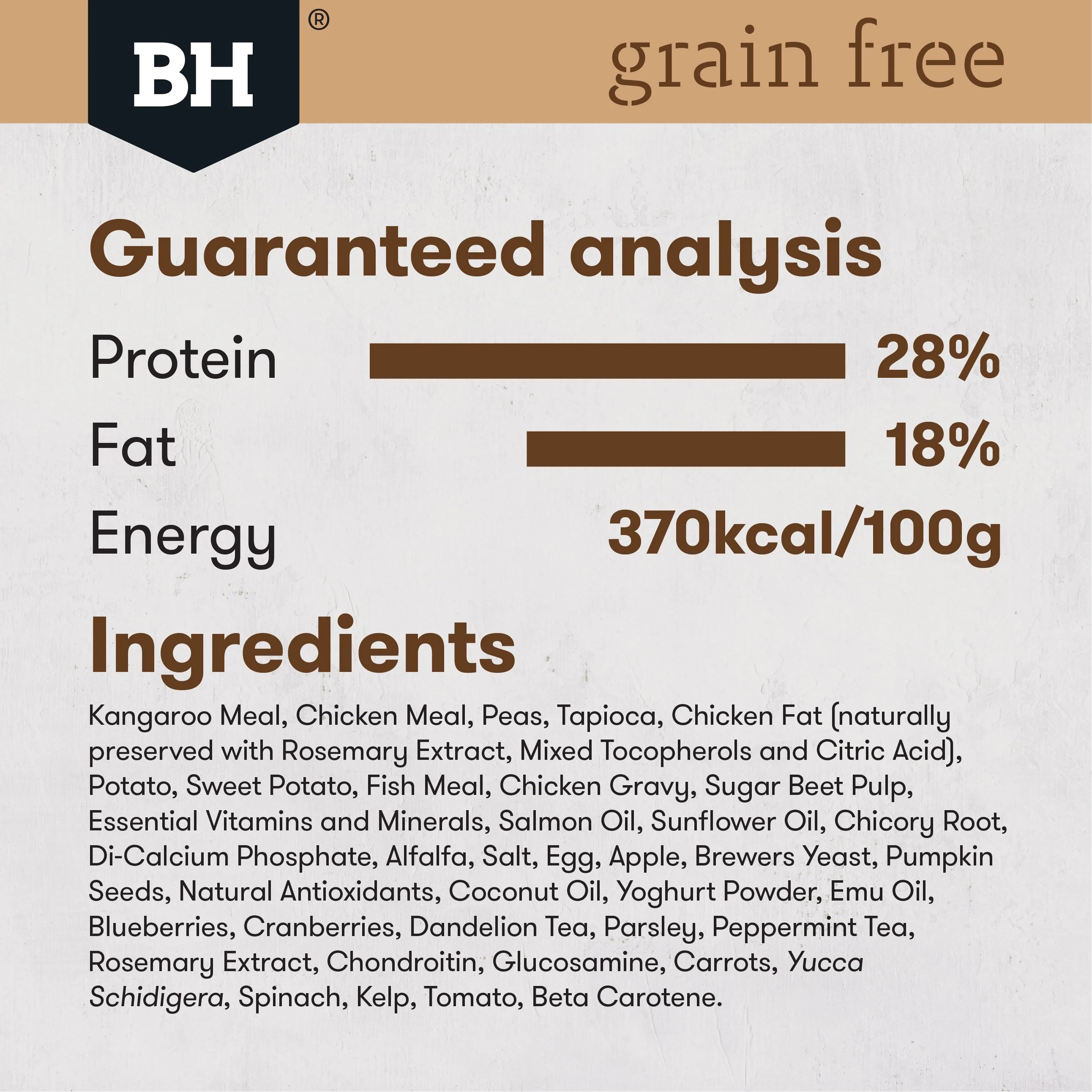 Black Hawk Grain Free Wild Kangaroo Dry Dog Food 7kg - Image 8
