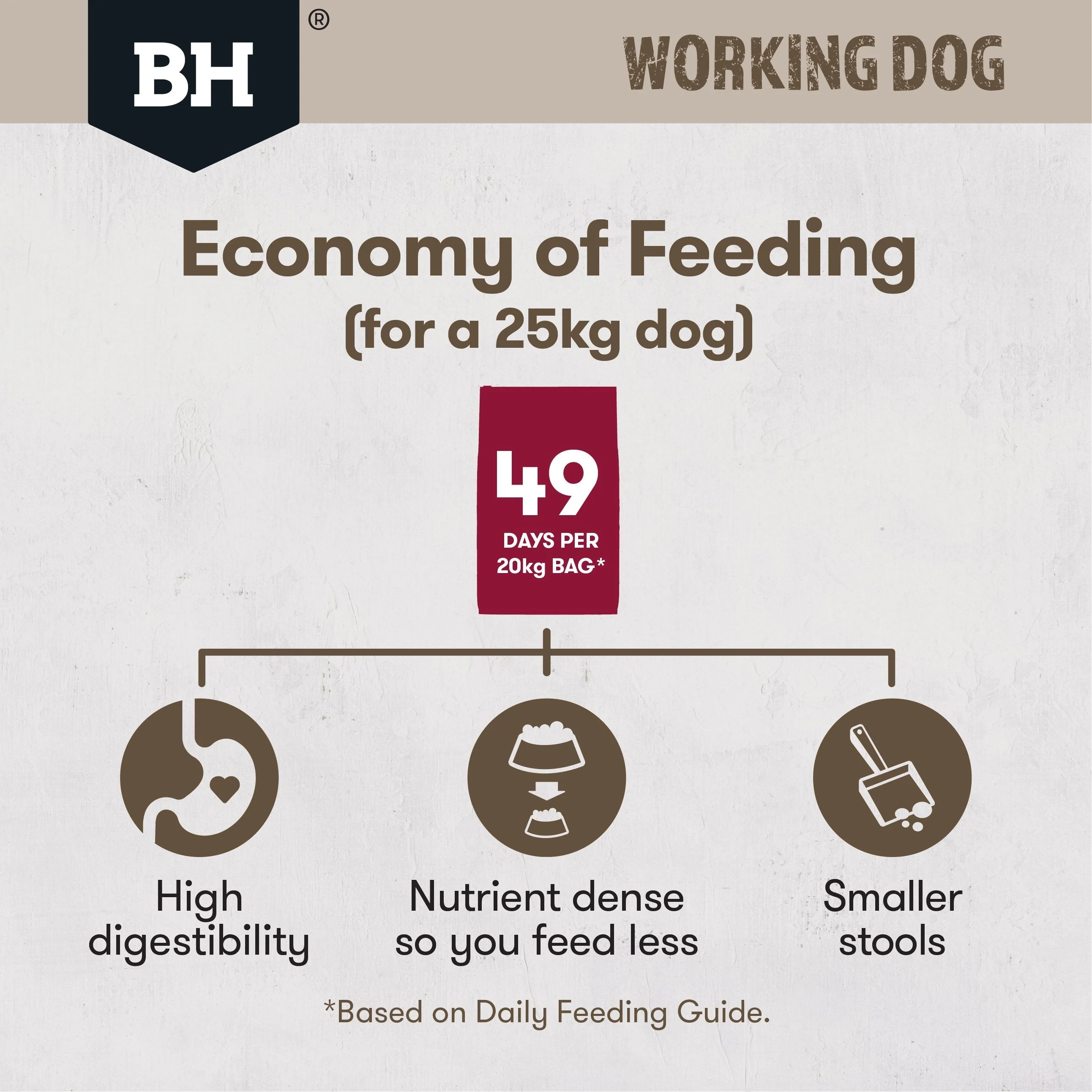 Black Hawk Original Lamb and Beef Working Dog Dry Dog Food 20kg - Image 9