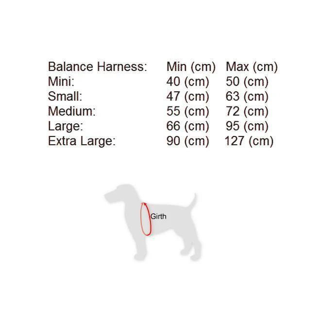 Black Dog Wear Balance Harness Red Small - Image 5