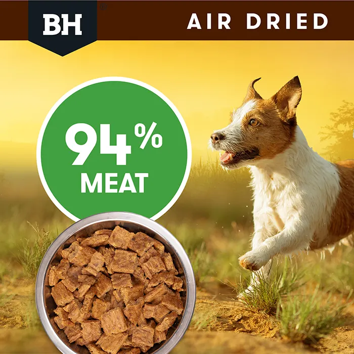 Black Hawk Air Dried Chicken Dry Dog Food 450g - Image 3