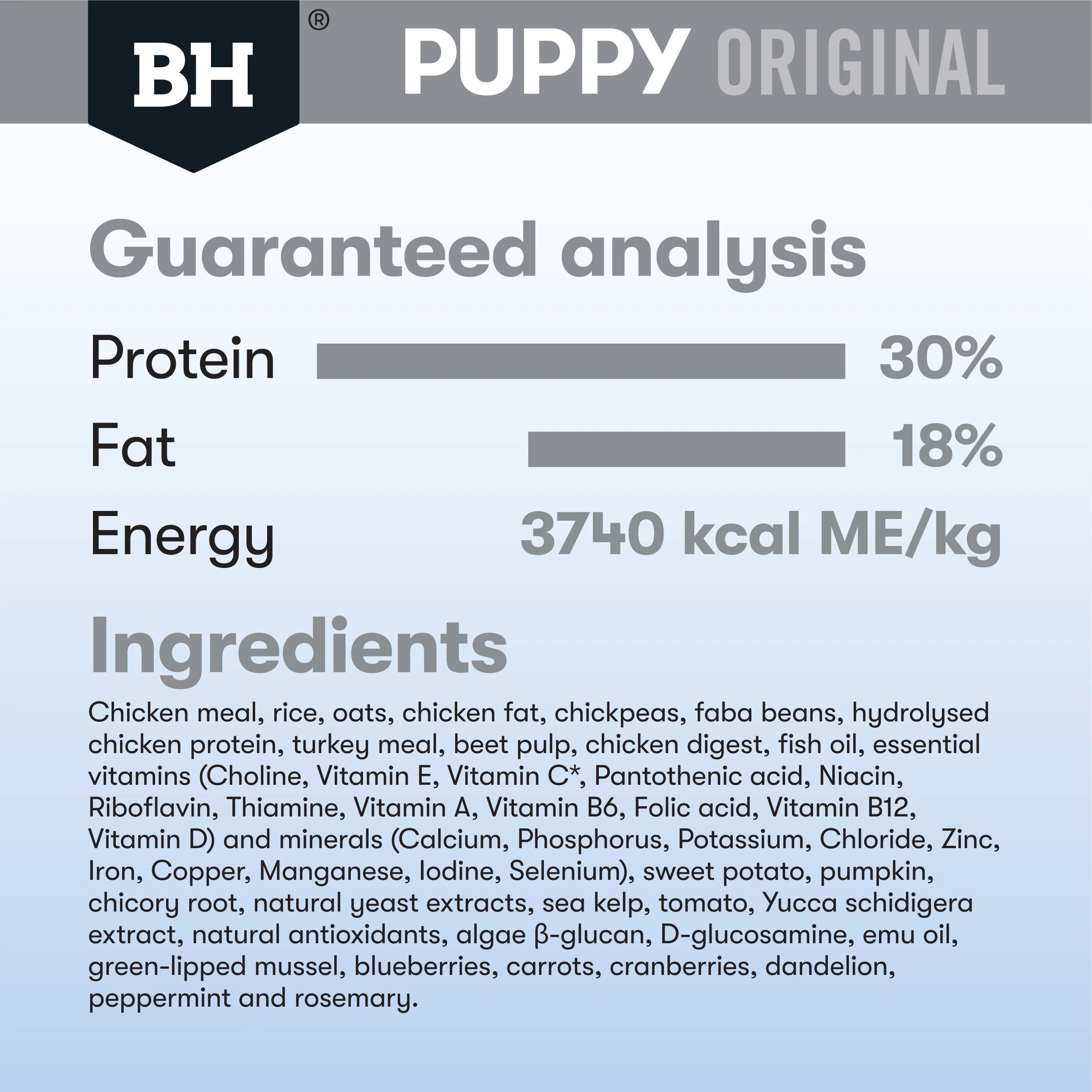 Black Hawk Chicken and Rice Medium Breed Puppy Dry Dog Food 3kg - Image 9
