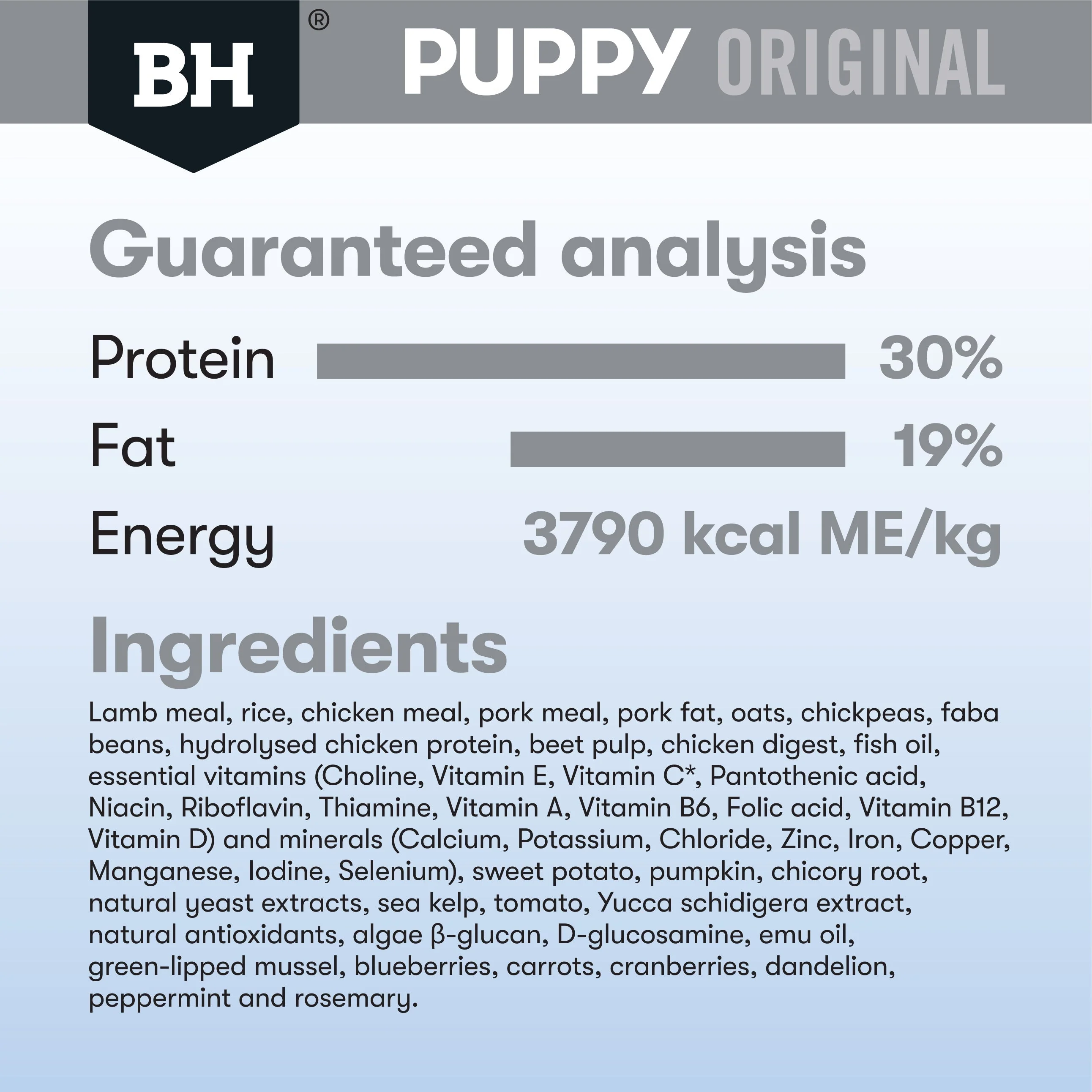 Black Hawk Lamb and Rice Medium Breed Puppy Dry Dog Food 20kg - Image 9