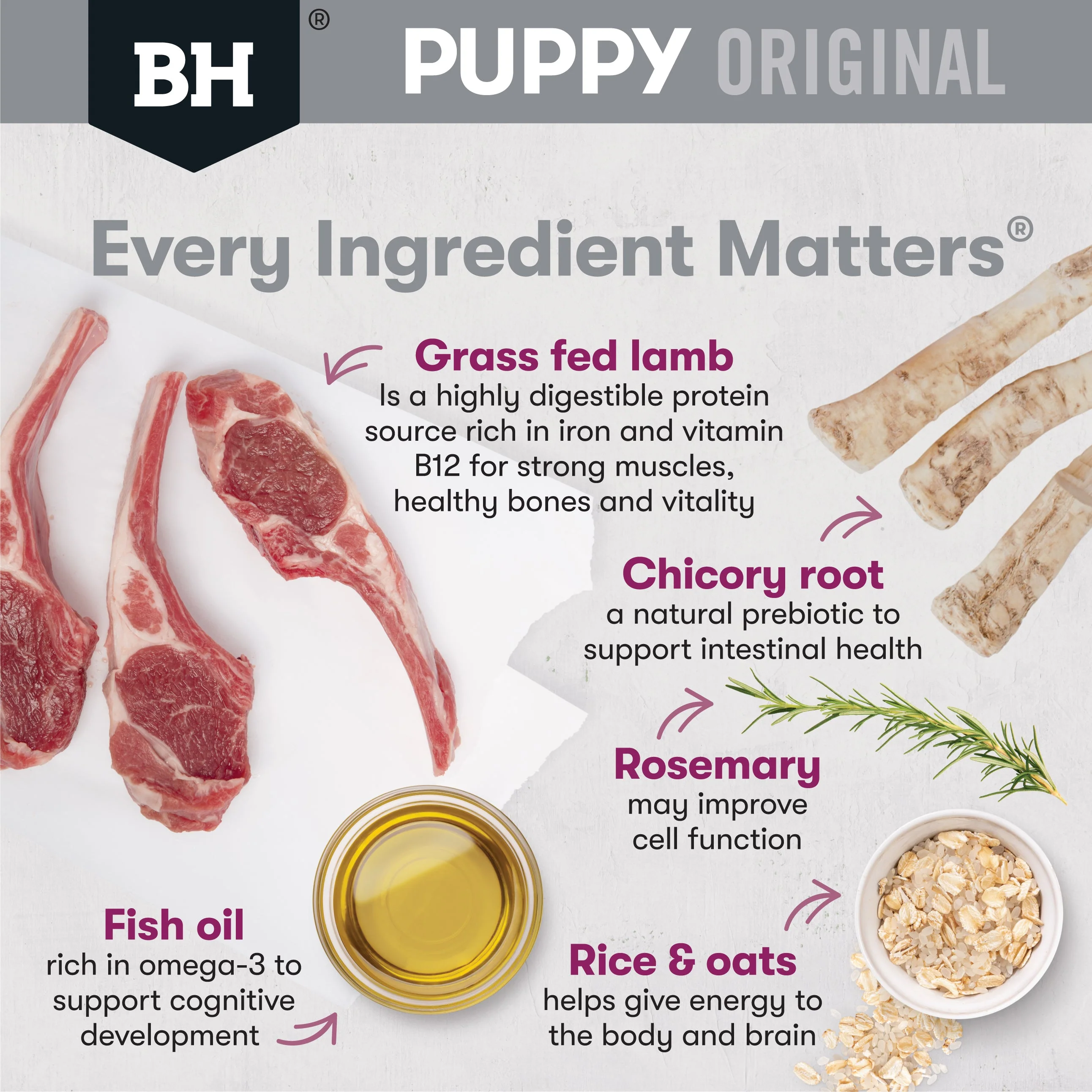 Black Hawk Lamb and Rice Small Breed Puppy Dry Dog Food 10kg - Image 3