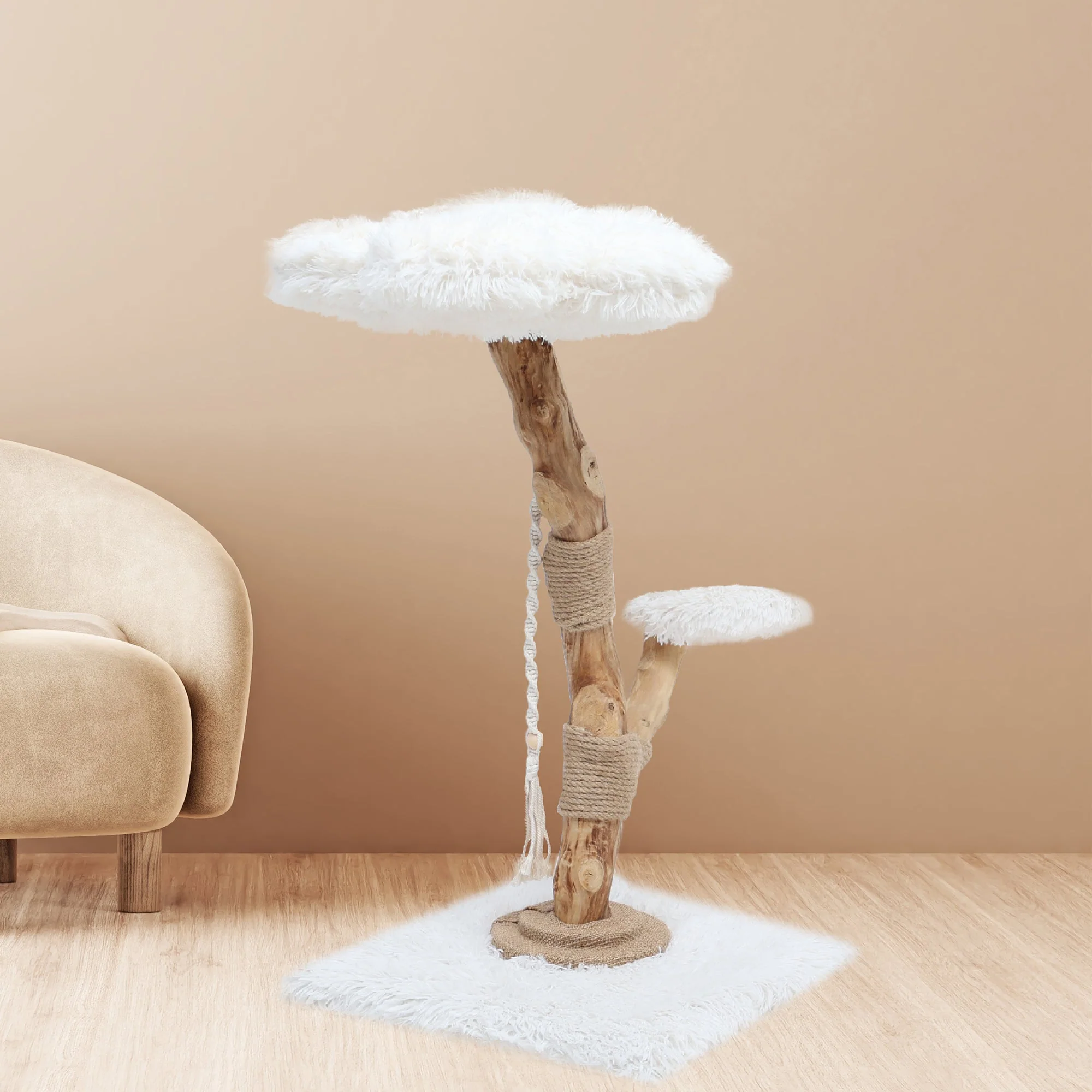 Cattitude In The Clouds Cat Scratching Post - Image 2