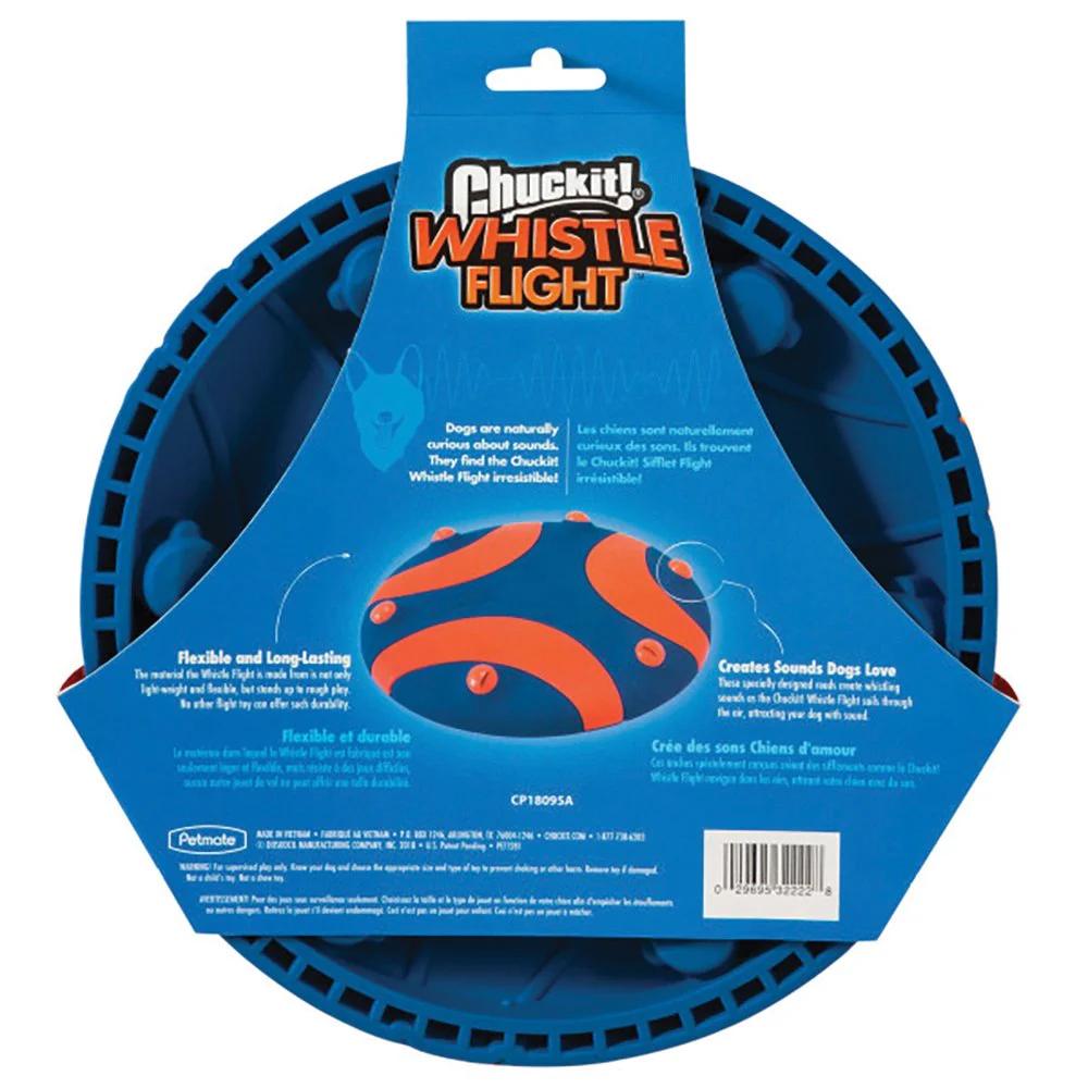 Chuckit Whistle Flight Frisbee Dog Toy - Image 5