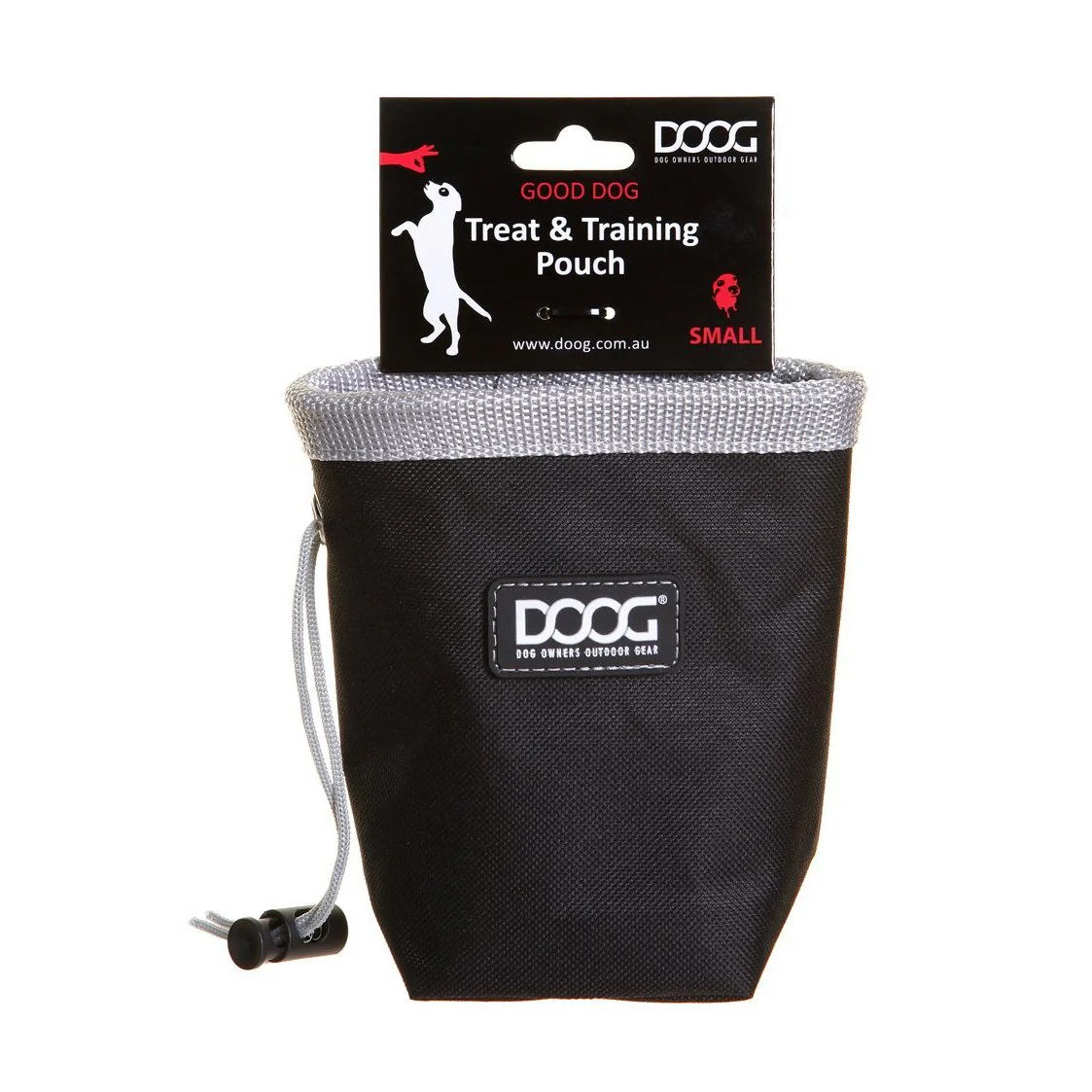 Doog Treat Pouch Black/Grey Mini - Image 3