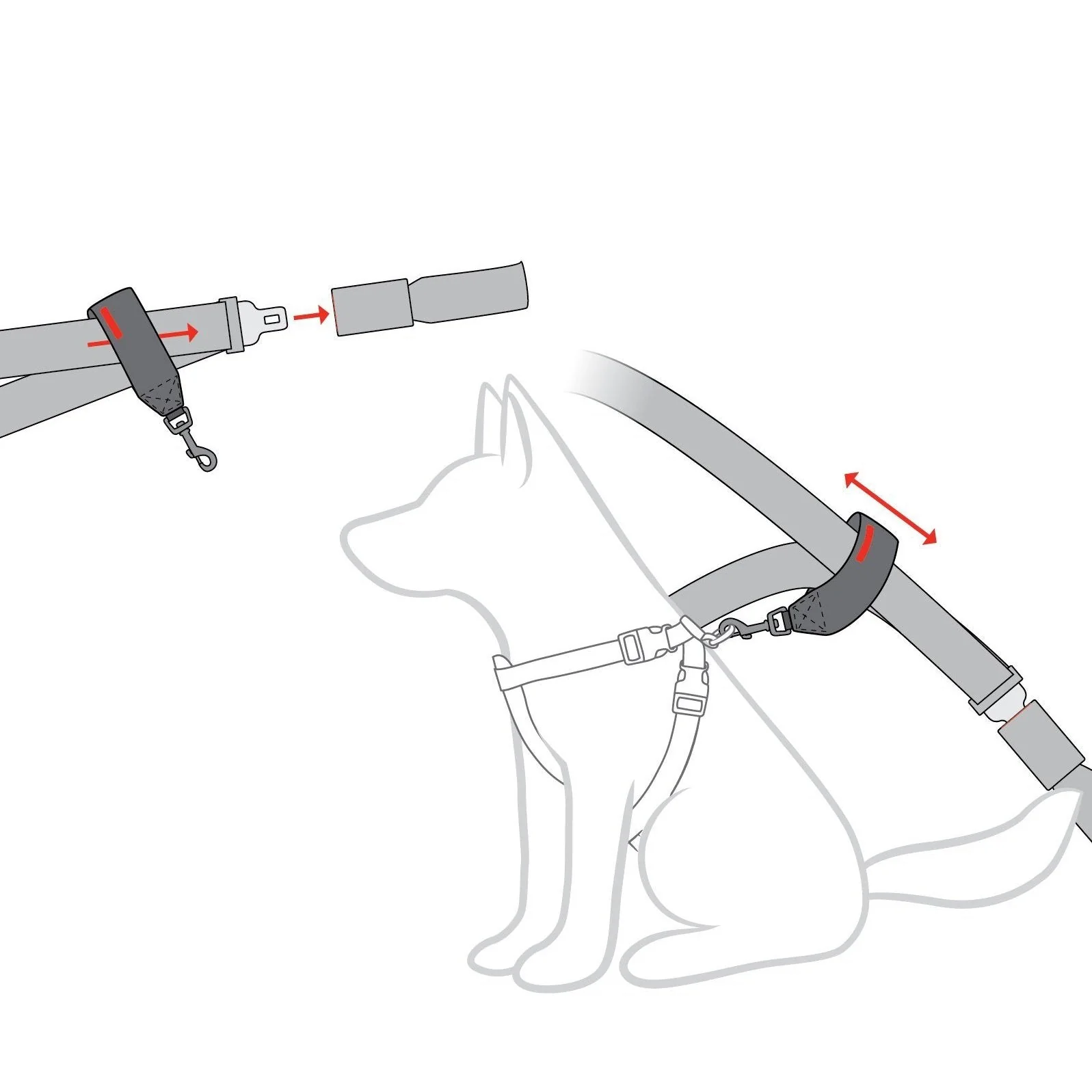 EzyDog Drive Dog Car Seat Attachment - Image 4