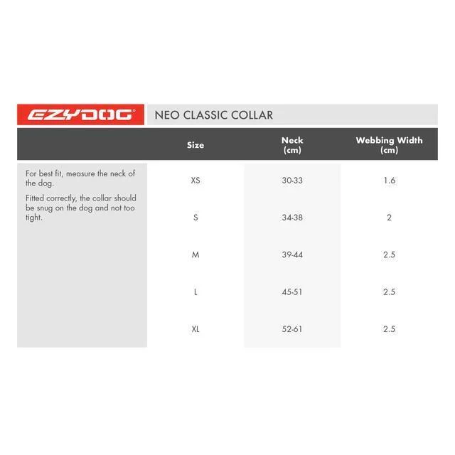 Ezydog Classic Dog Collar Large Black - Image 4