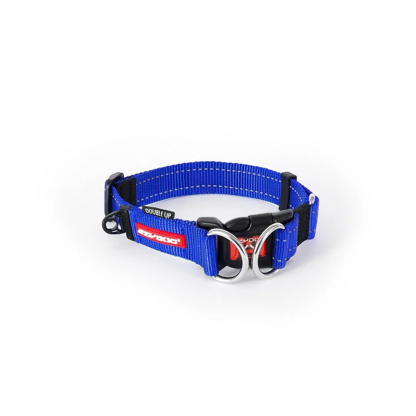EzyDog Double Up Dog Collar Small Blue