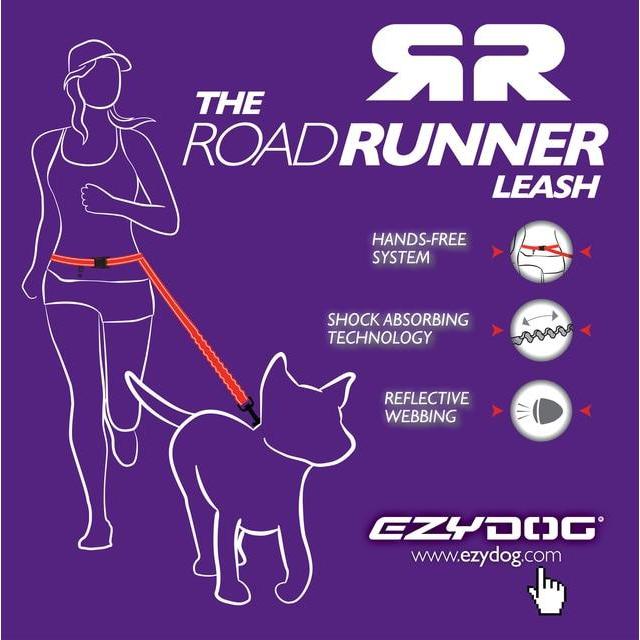 Ezydog Road Runner Dog Leash 25 Black - Image 3