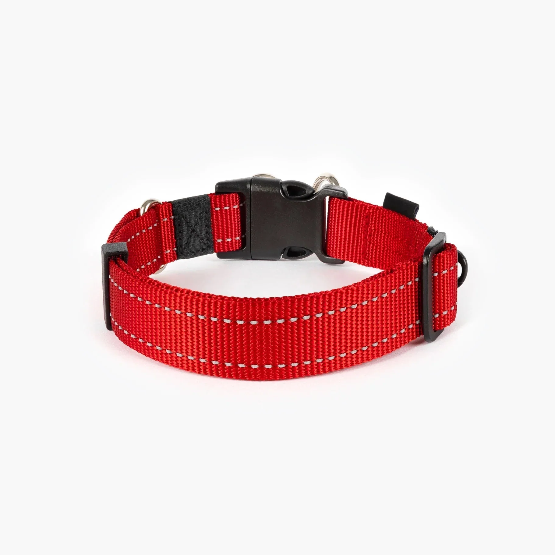 EzyDog Double Up Dog Collar Red Large - Image 2