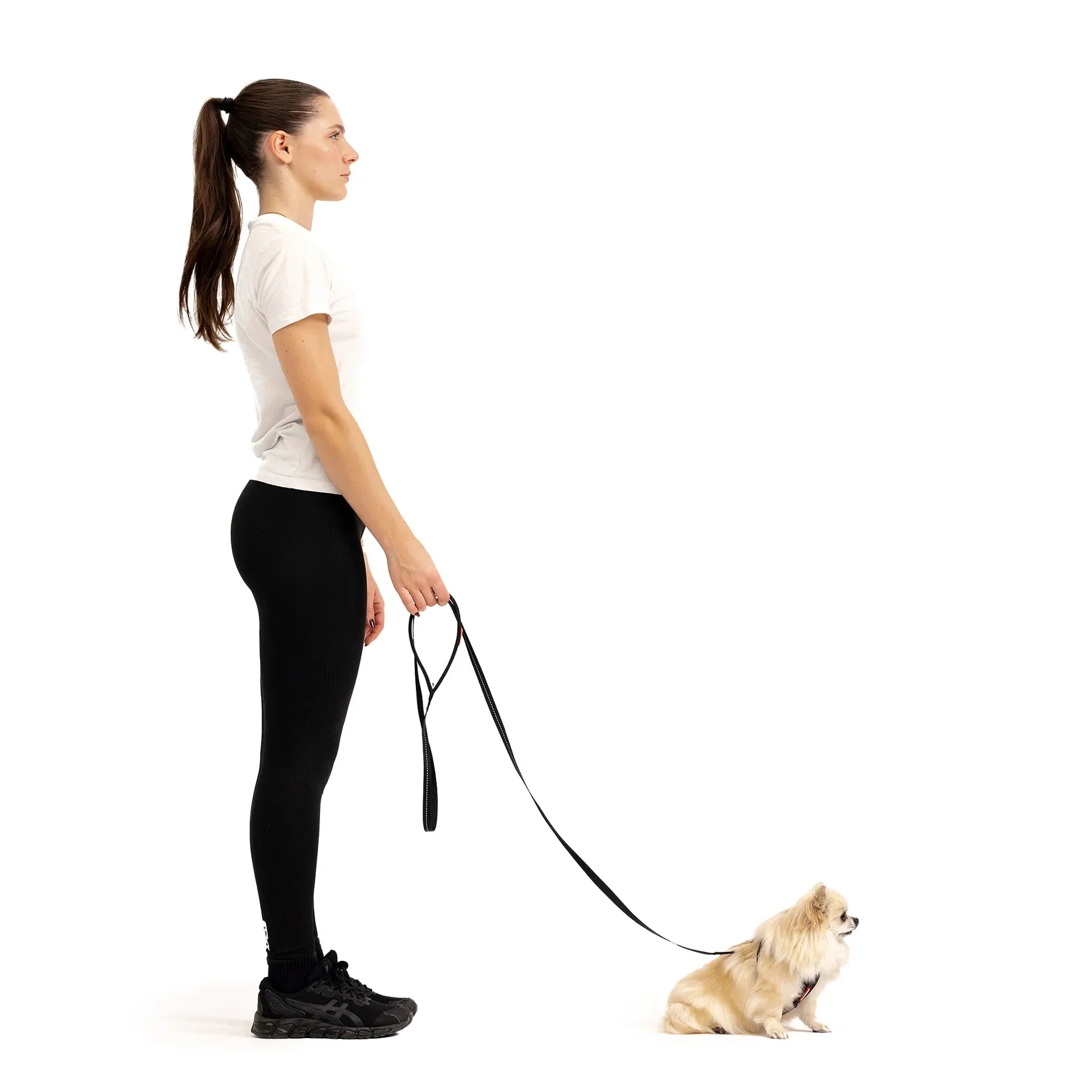 EzyDog Essential Lite Dog Lead Red 72inch - Image 2