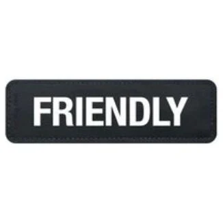 EzyDog Side Patch Label Friendly for Saddle Bags, Convert and Express Harness Large - Image 2