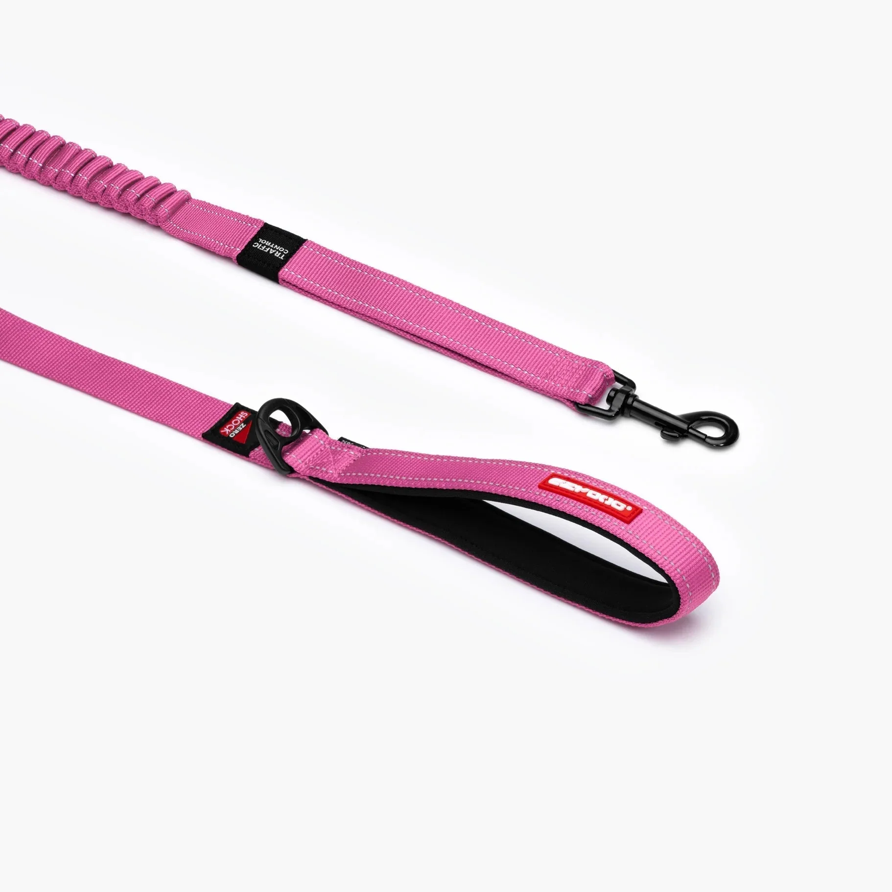 EzyDog Zero Shock Dog Lead Pink Large 48inch - Image 2