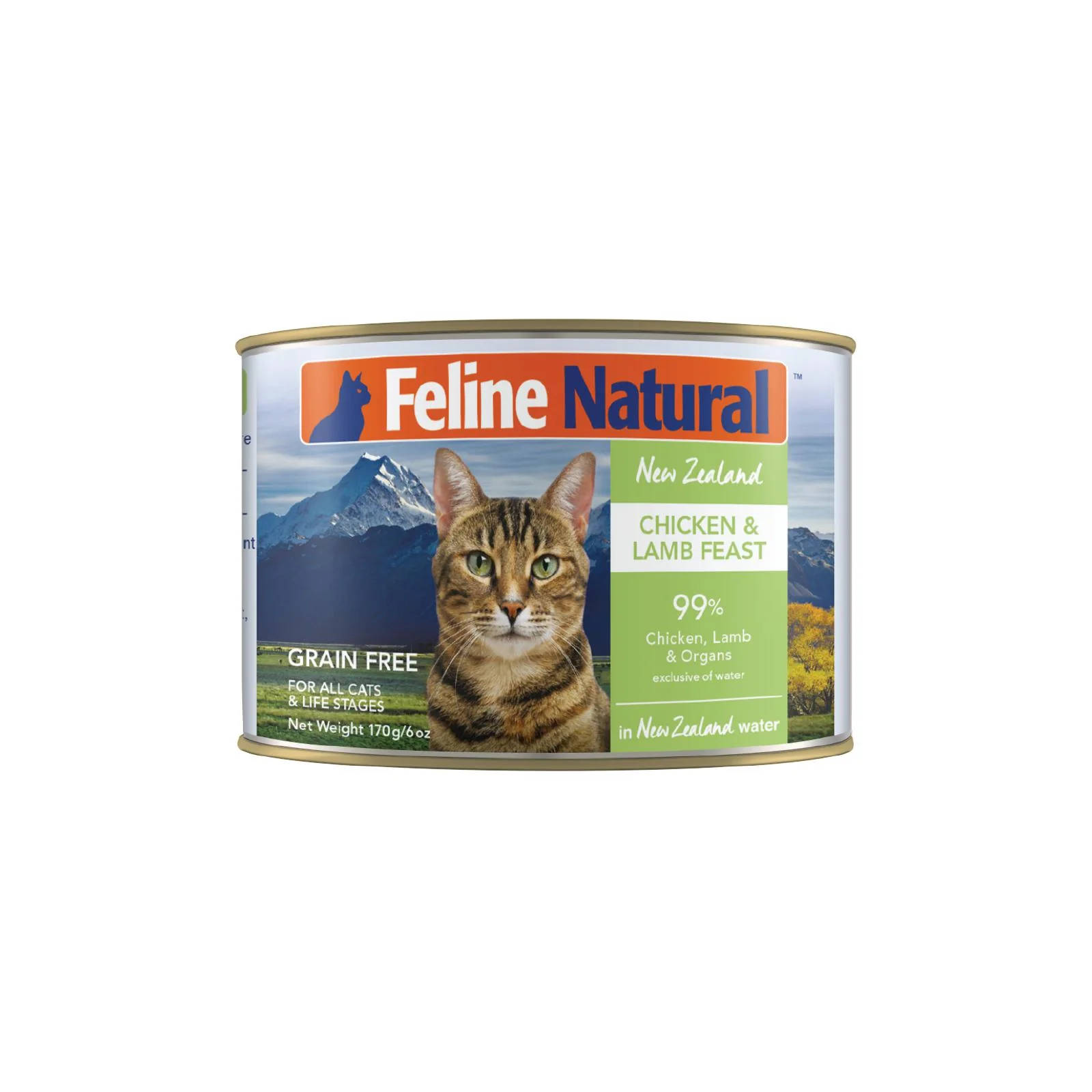 Feline Natural Chicken and Lamb Feast Wet Cat Food 170g