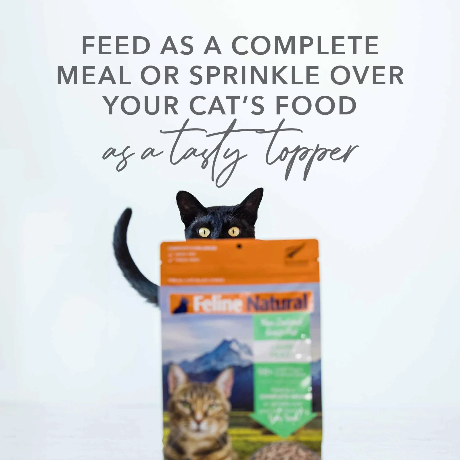 Feline Natural Lamb and Salmon Feast Freeze Dried Cat Food 100g - Image 8