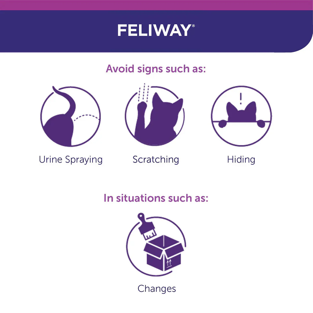 Feliway Pheromone Diffuser Refill for Cats 48ml 3 Pack - Image 4