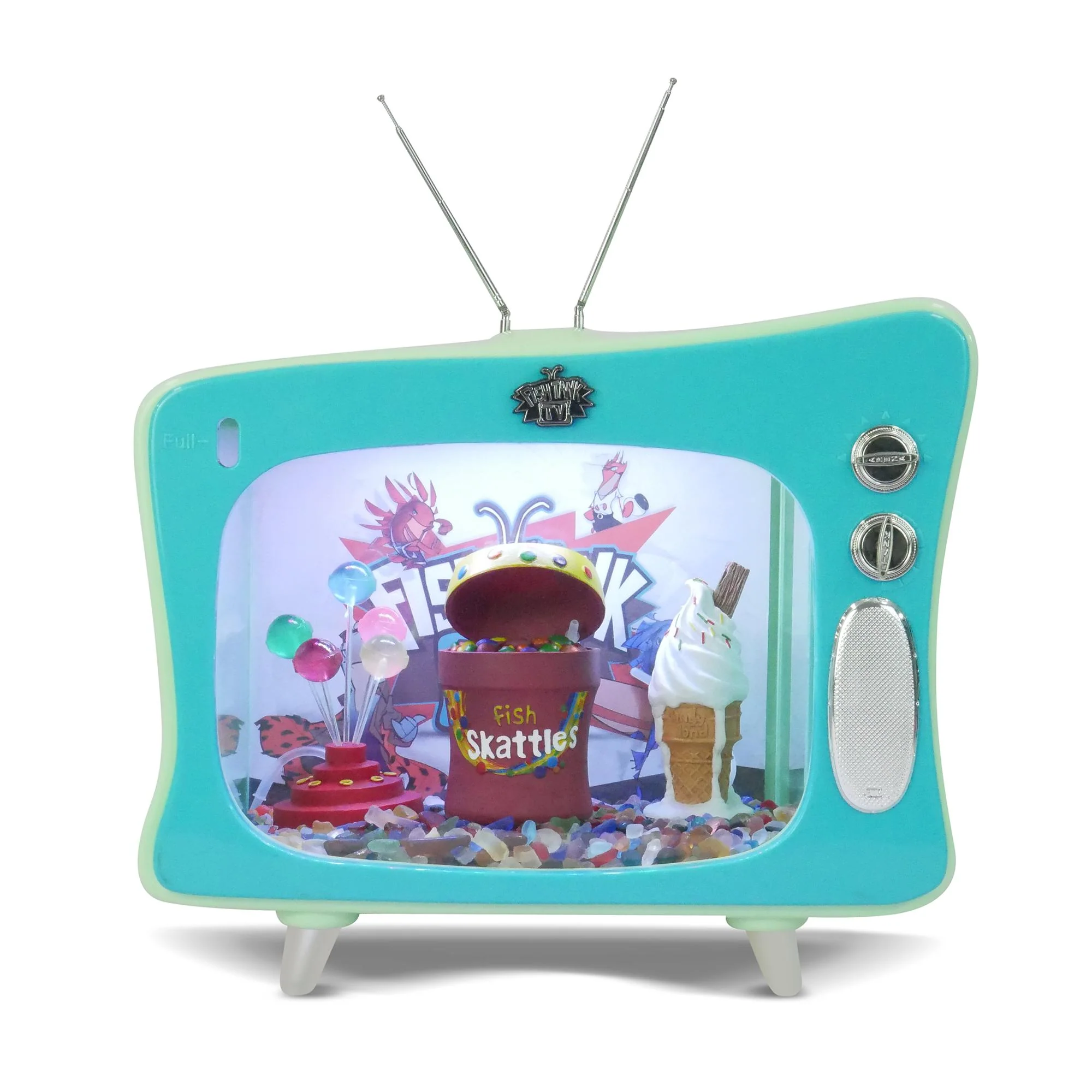 Fish Tank TV Candy Land Skattles *** - Image 5