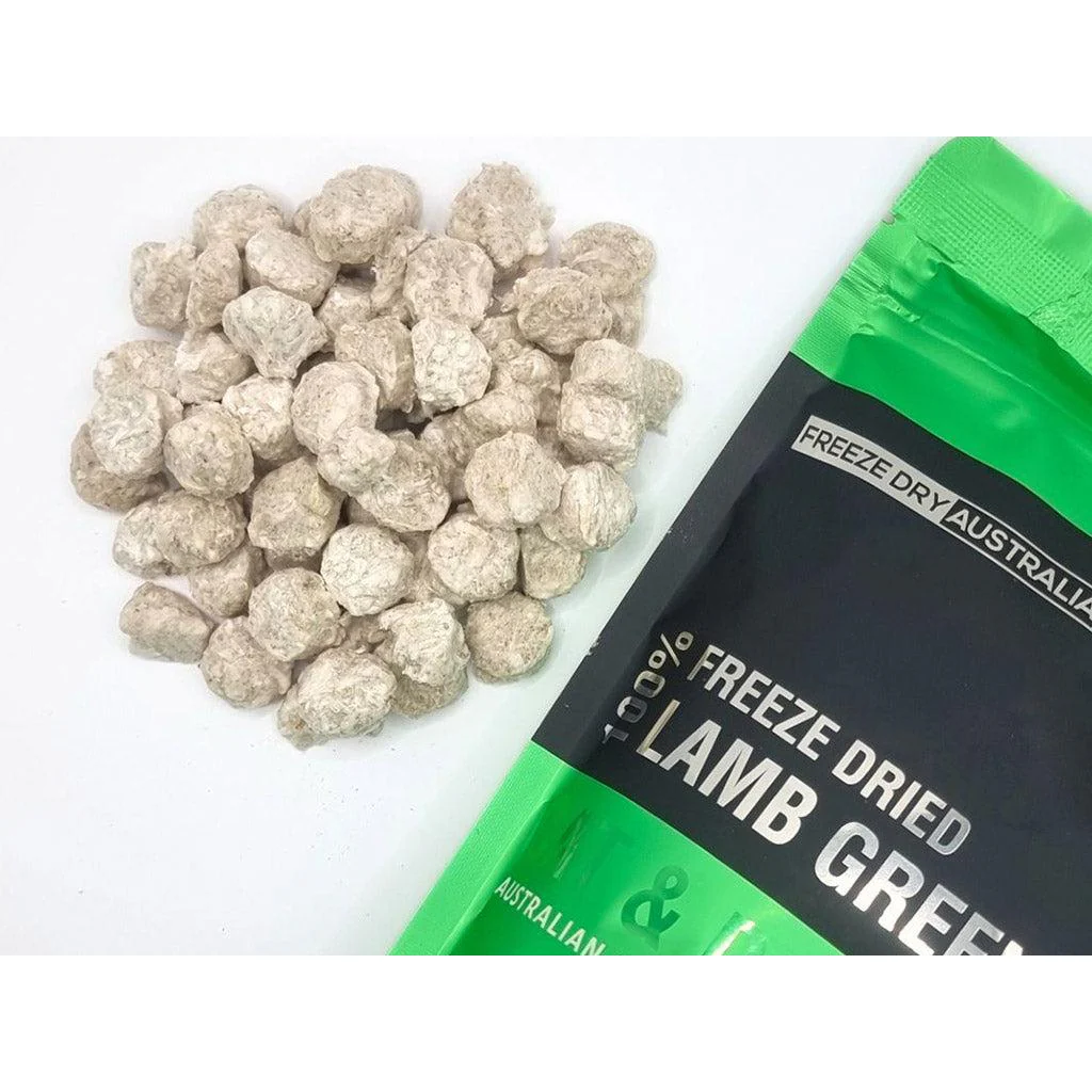 Freeze Dry Australia Lamb Green Tripe Natural Treats from Cats and Dogs 80g - Image 3