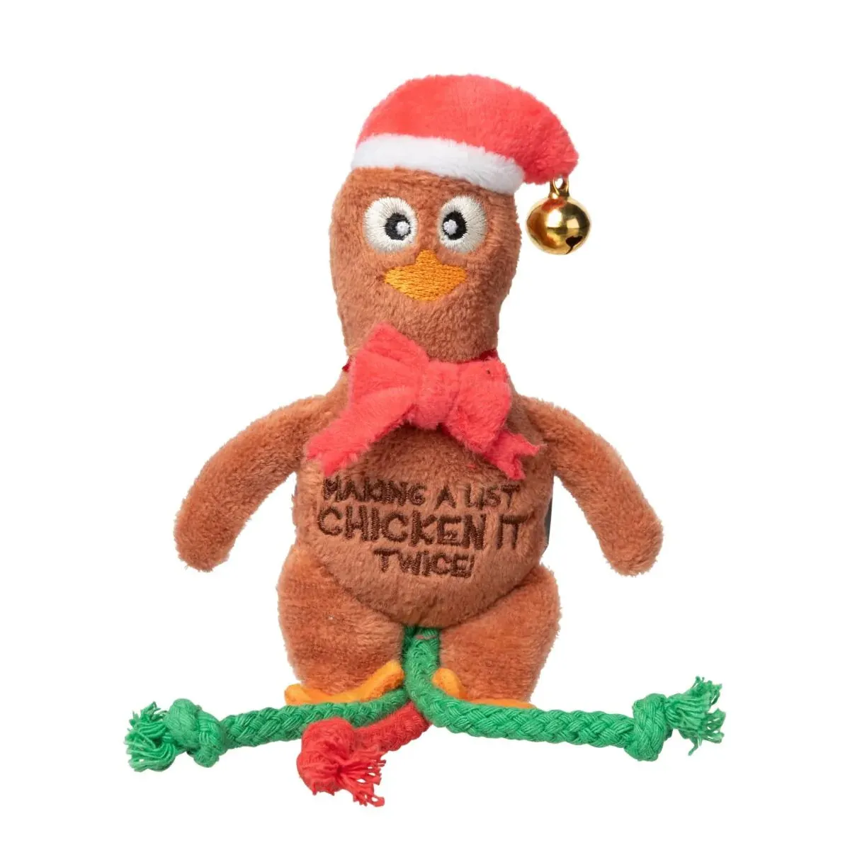 Fuzzyard Christmas Chicken It Twice Chook Cat Toy *** - Image 2