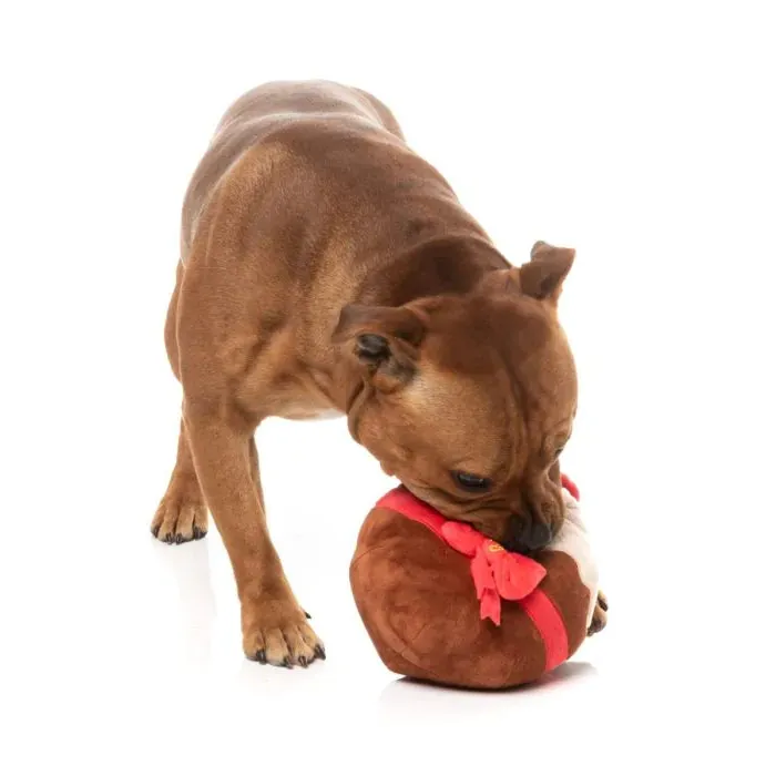 Fuzzyard Christmas Merry Puddin Dog Toy Small *** - Image 5