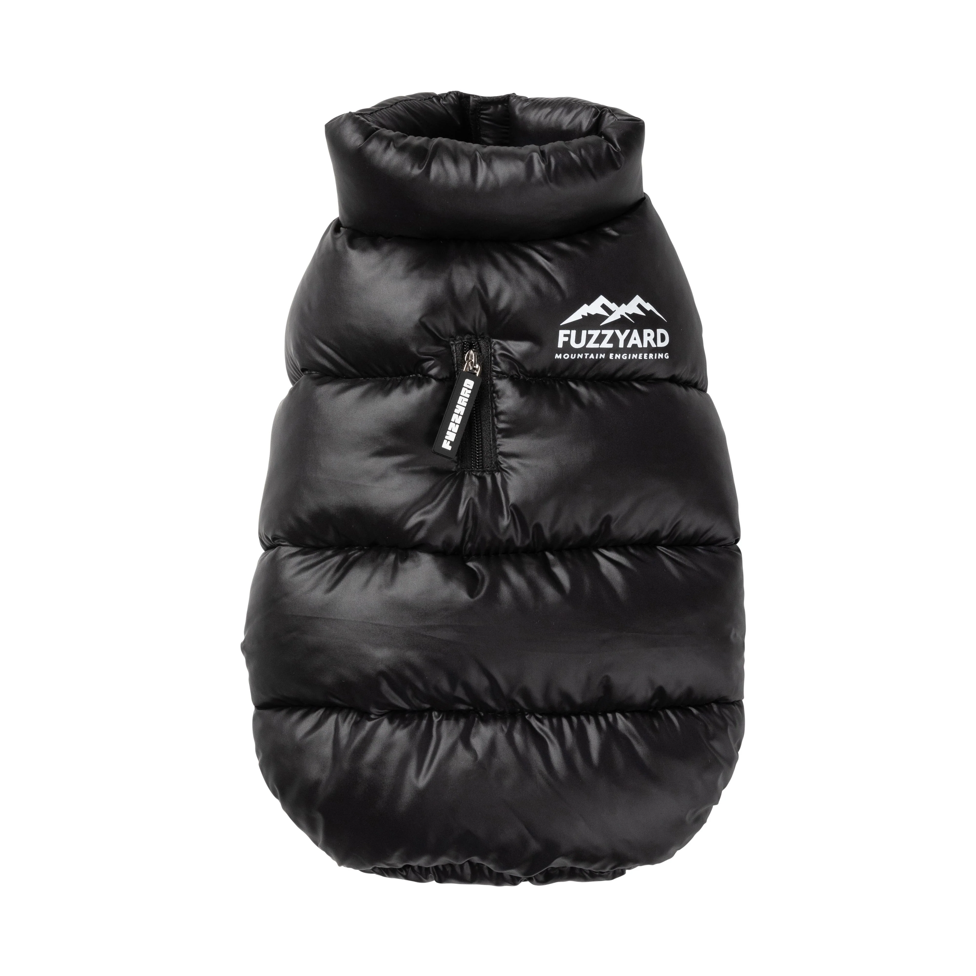 FuzzYard Dog Apparel East Harlem Puffer Jacket Black Size 3 - Image 2