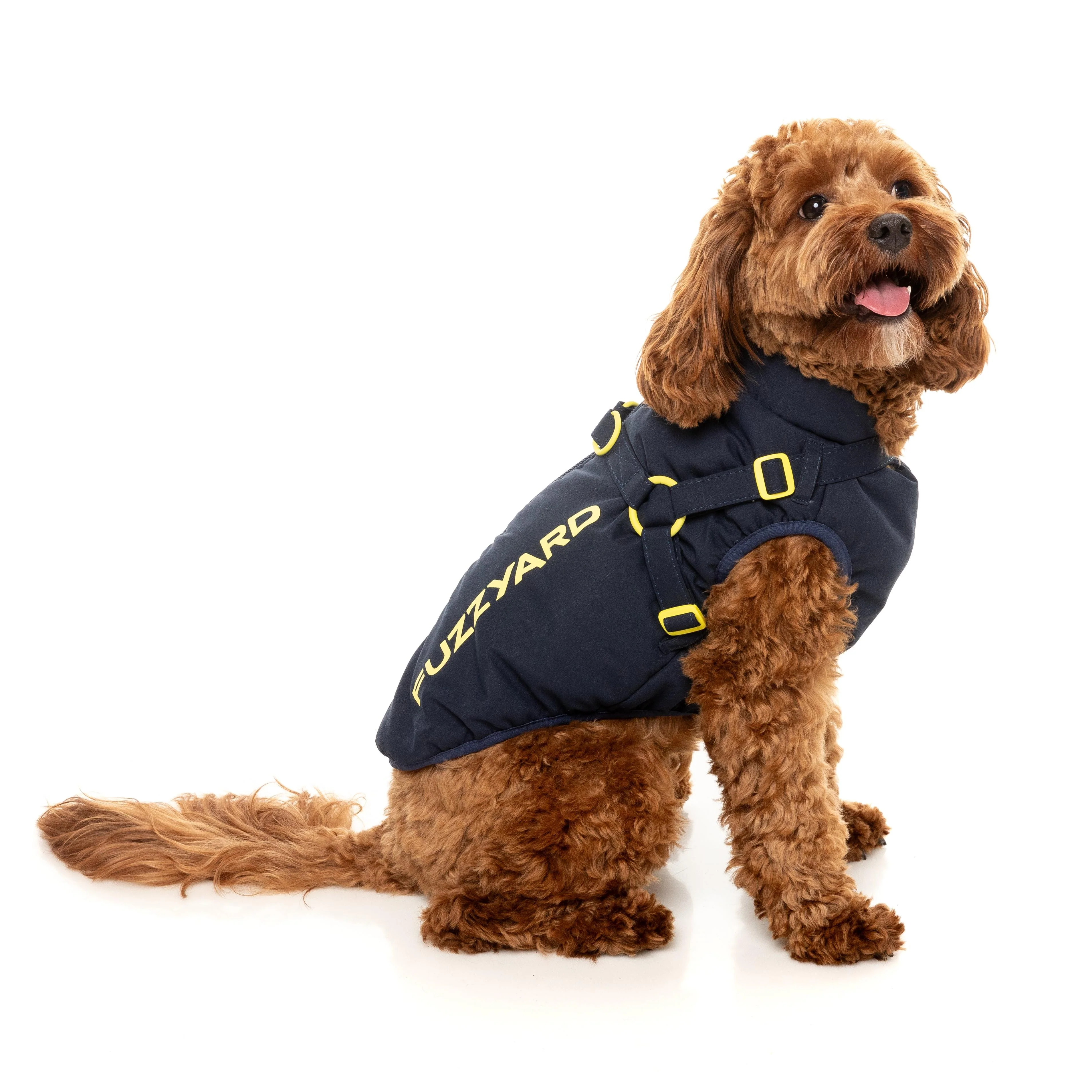 FuzzYard Dog Apparel Harness Jacket Horizon Navy Size 3 ^+^ - Image 5