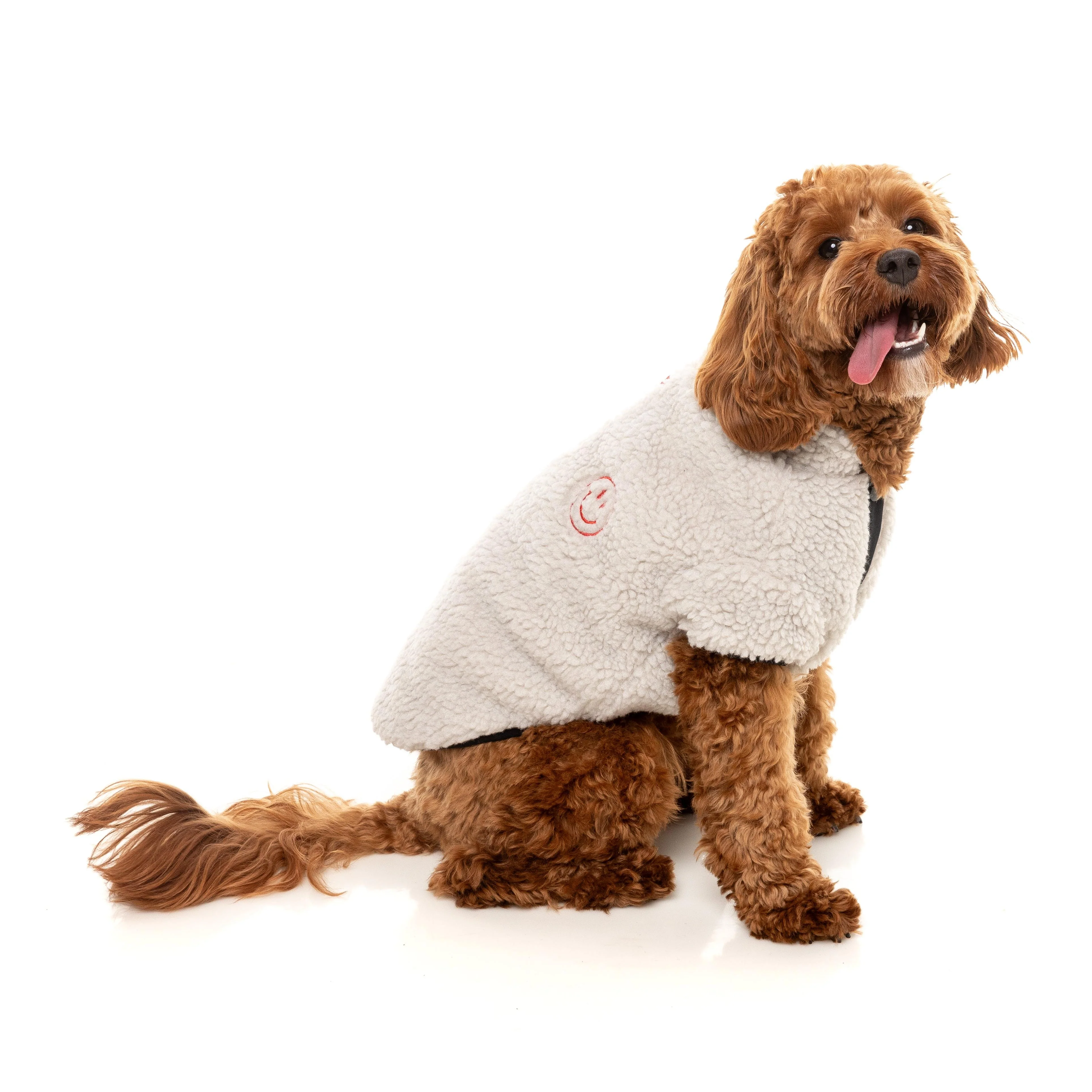 FuzzYard Dog Apparel Jacket Basecamp Stone Size 6 ^+^ - Image 4