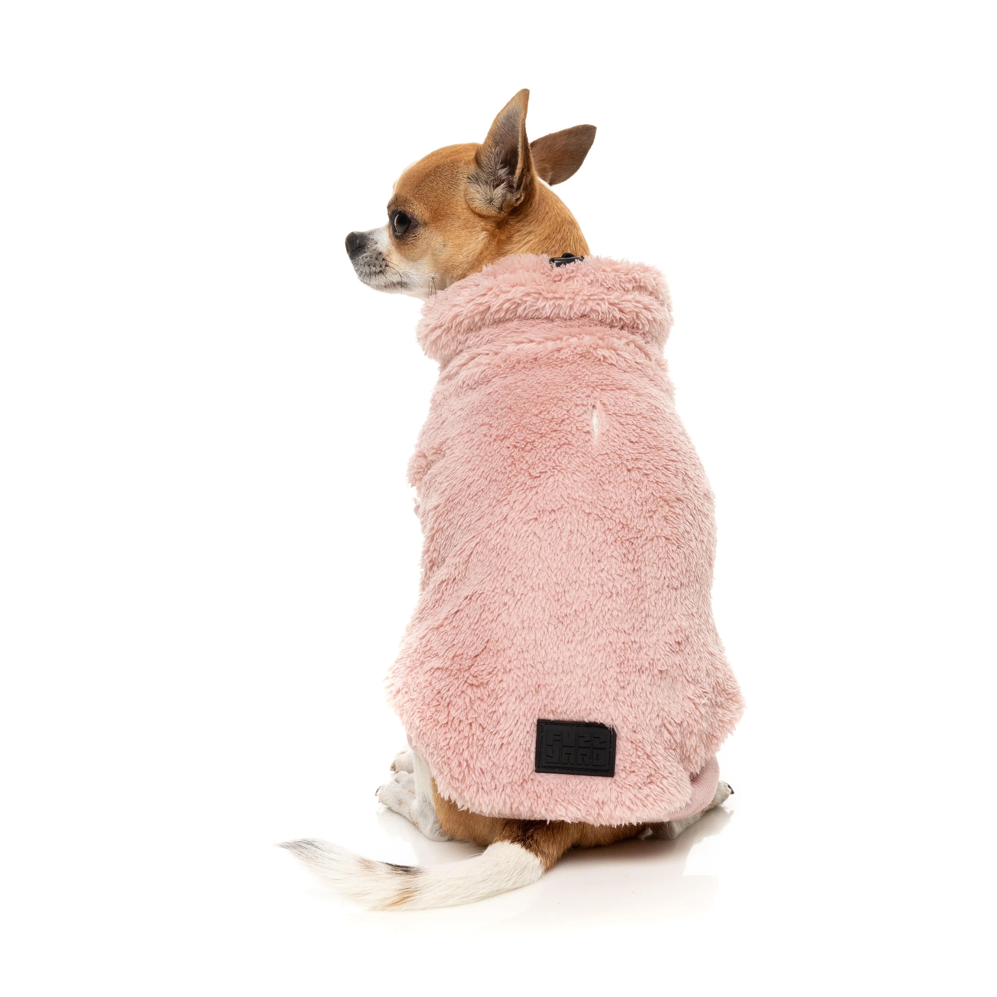 FuzzYard Dog Apparel Turtle Teddy 26 Sweater Blossom Pink Size 1 - Image 3