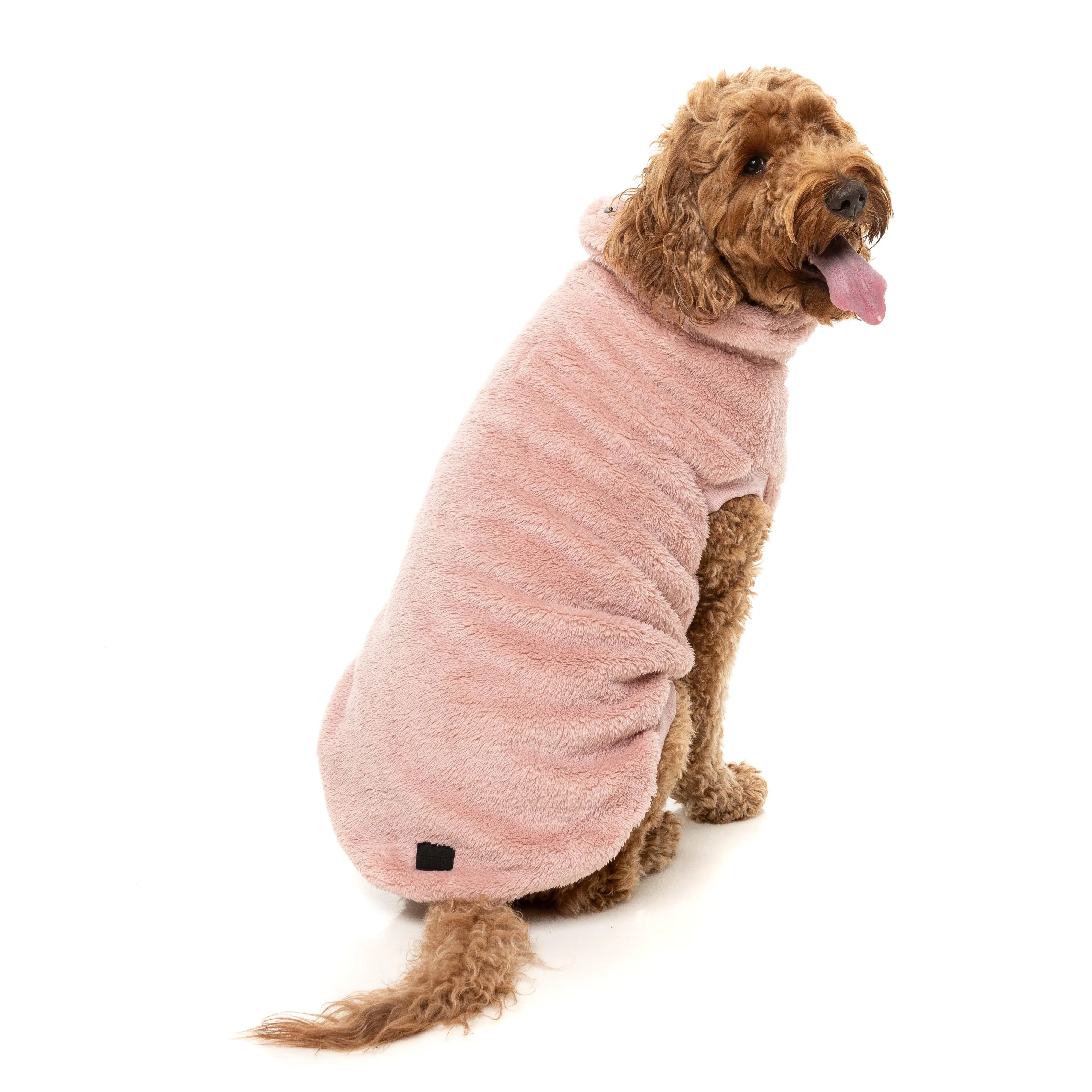 FuzzYard Dog Apparel Turtle Teddy 26 Sweater Blossom Pink Size 3 - Image 7