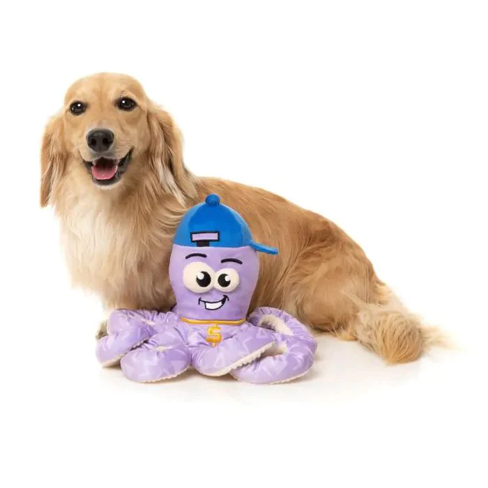 FuzzYard Dog Toy Hip Hoptapus Octopus - Image 2
