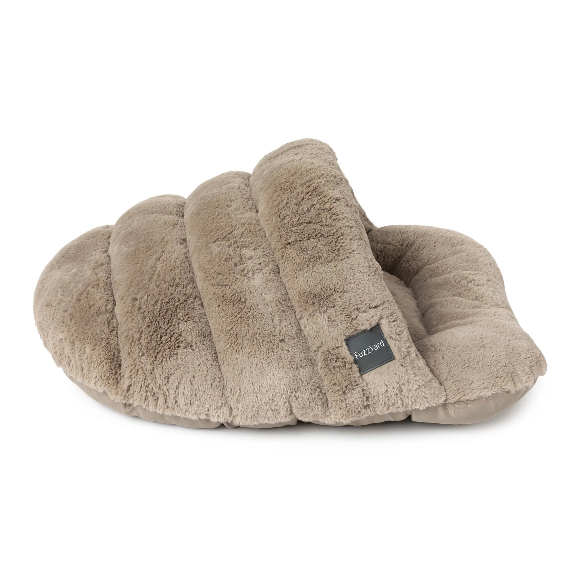 FuzzYard Dreameazzzy Cat Bed Snuggler Chai - Image 2