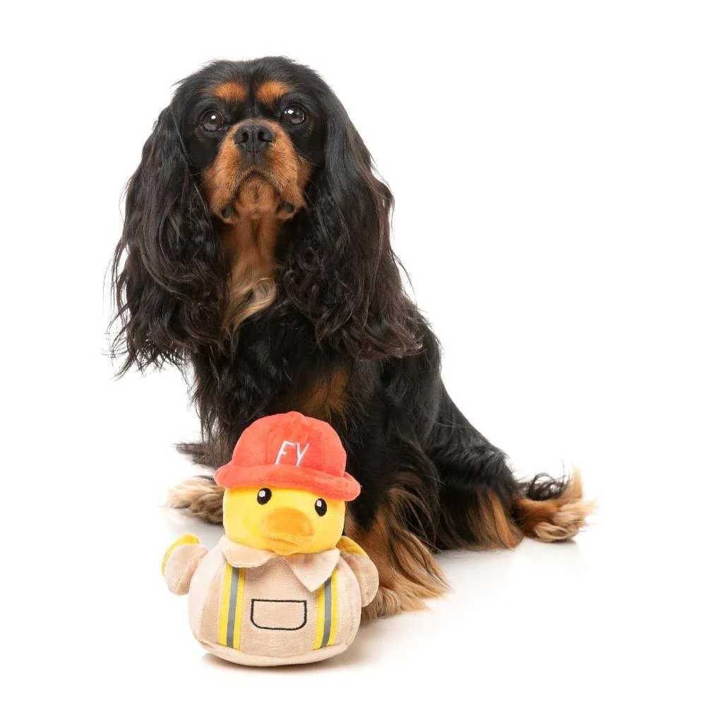 FuzzYard Waddle Squad-dle Firequacker Plush Dog Toy - Image 4