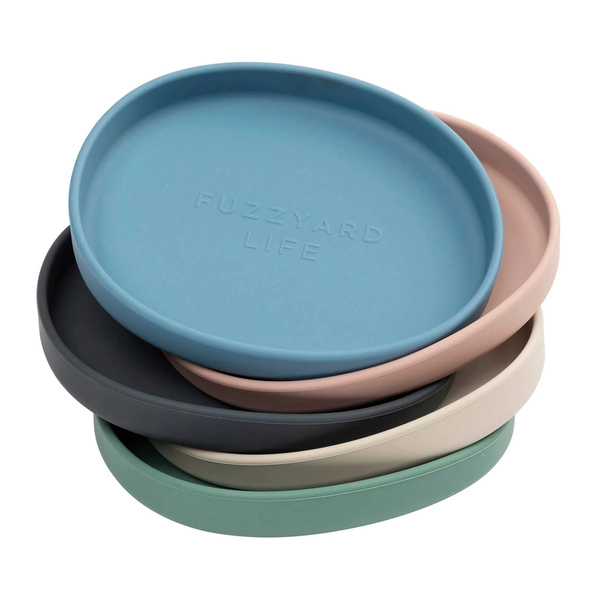 FuzzYard Life Silicone Cat Dish Myrtle Green - Image 3