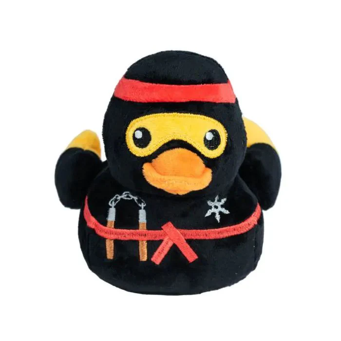 FuzzYard Waddle Squad-dle Quackie Chan Plush Dog Toy - Image 2