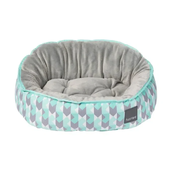 Fuzzyard Reversible Dog Bed Mint Fizz Large