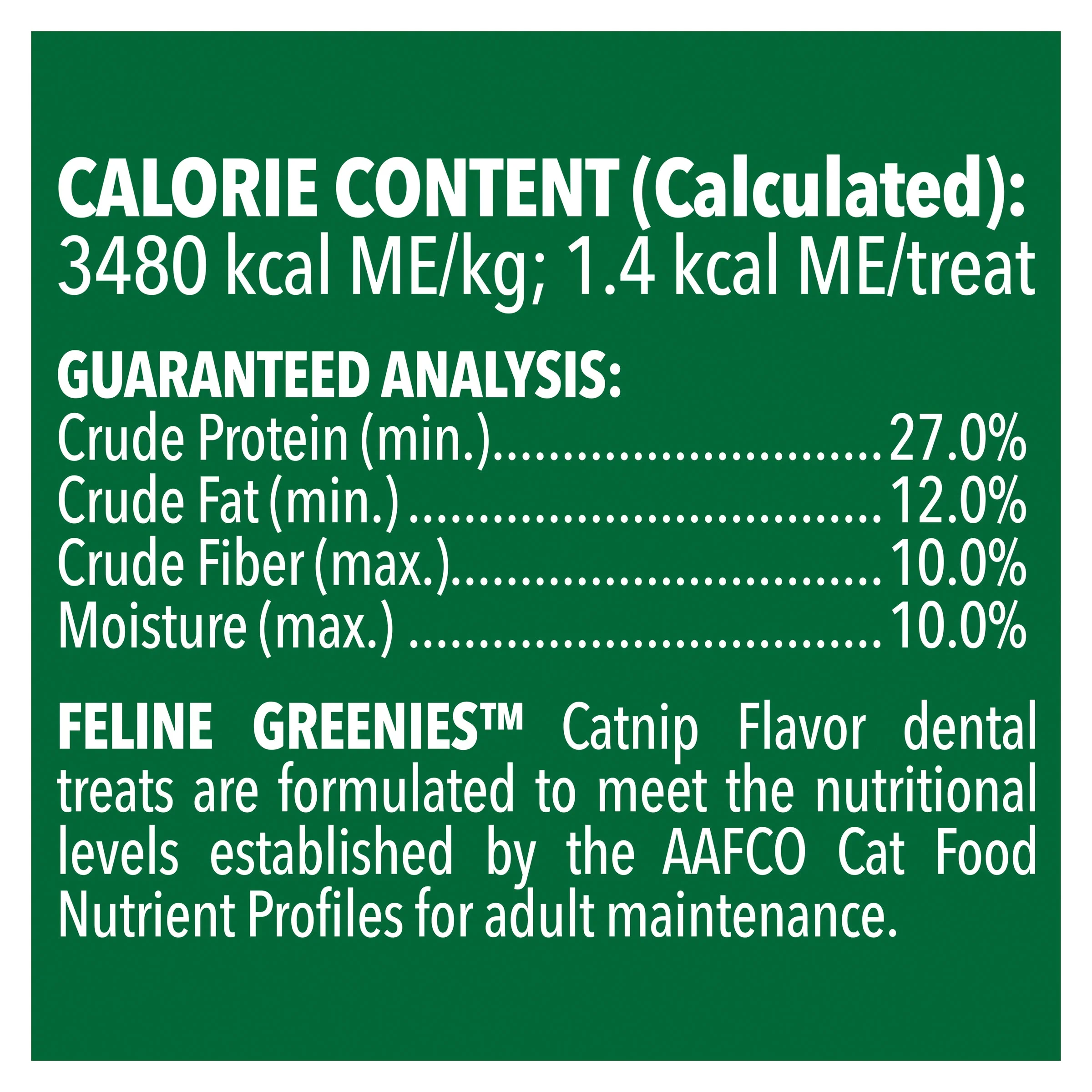 Greenies Cat Dental Treats Catnip 277g - Image 7