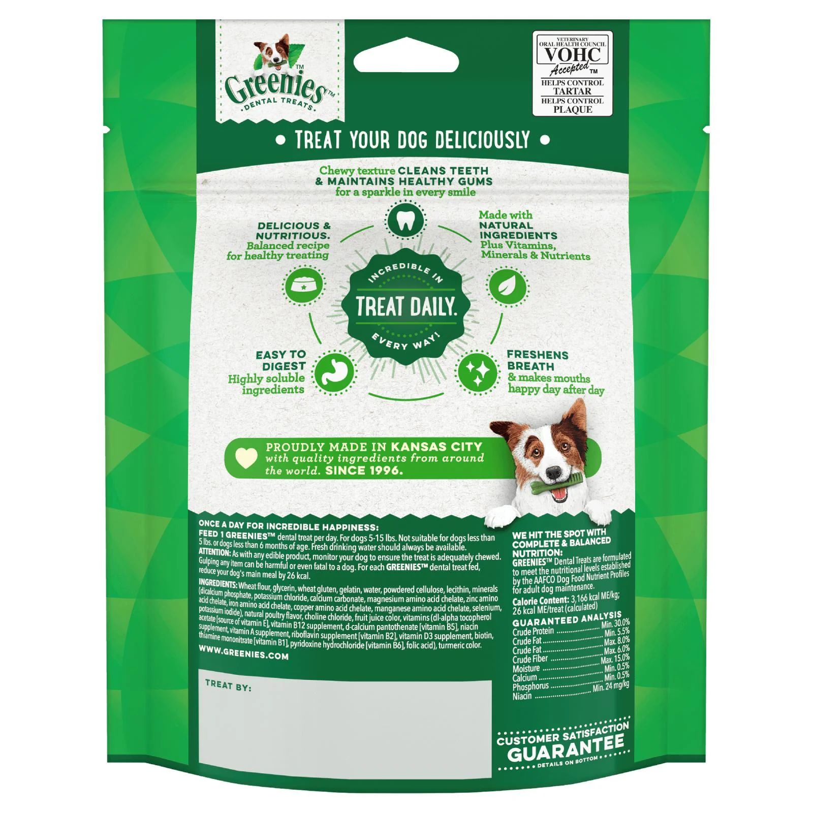 Greenies Dog Original Dental Treats for Large Dogs 170g - Image 2