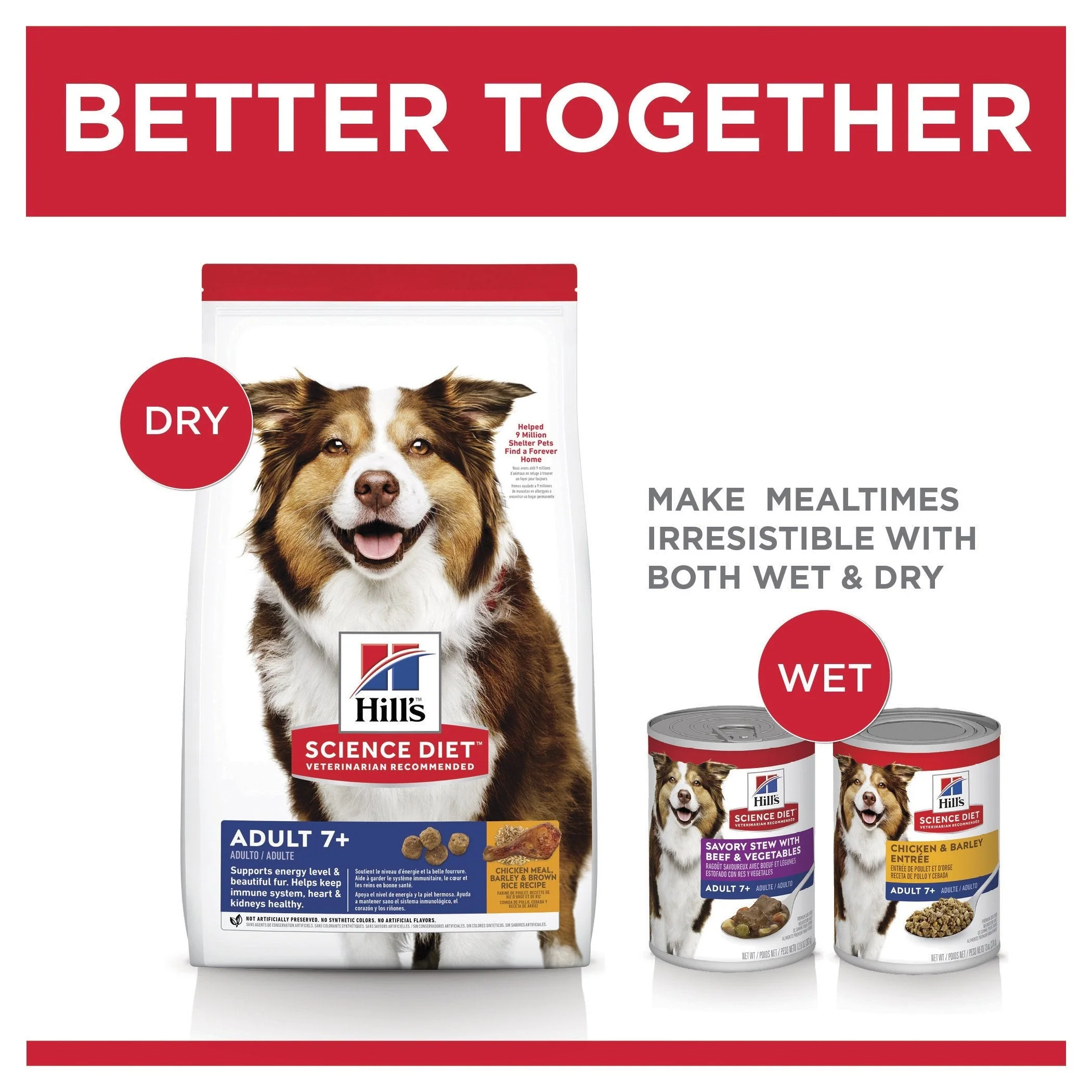 Hills Science Diet Senior Adult 7+ Dry Dog Food 12kg - Image 6