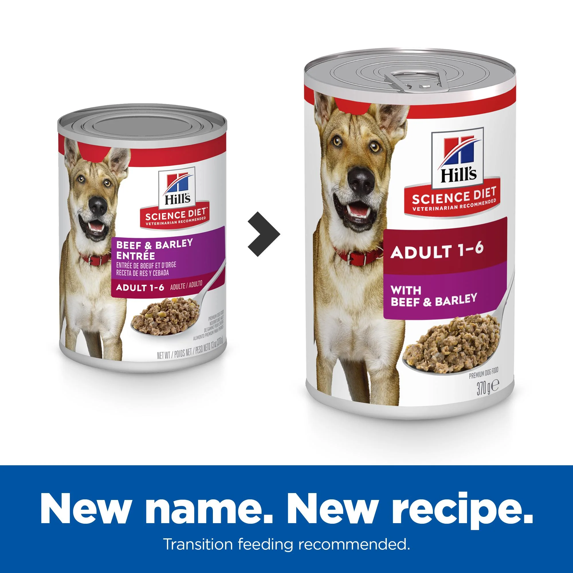 Hills Science Diet Adult Beef and Barley Canned Dog Food 363g - Image 3