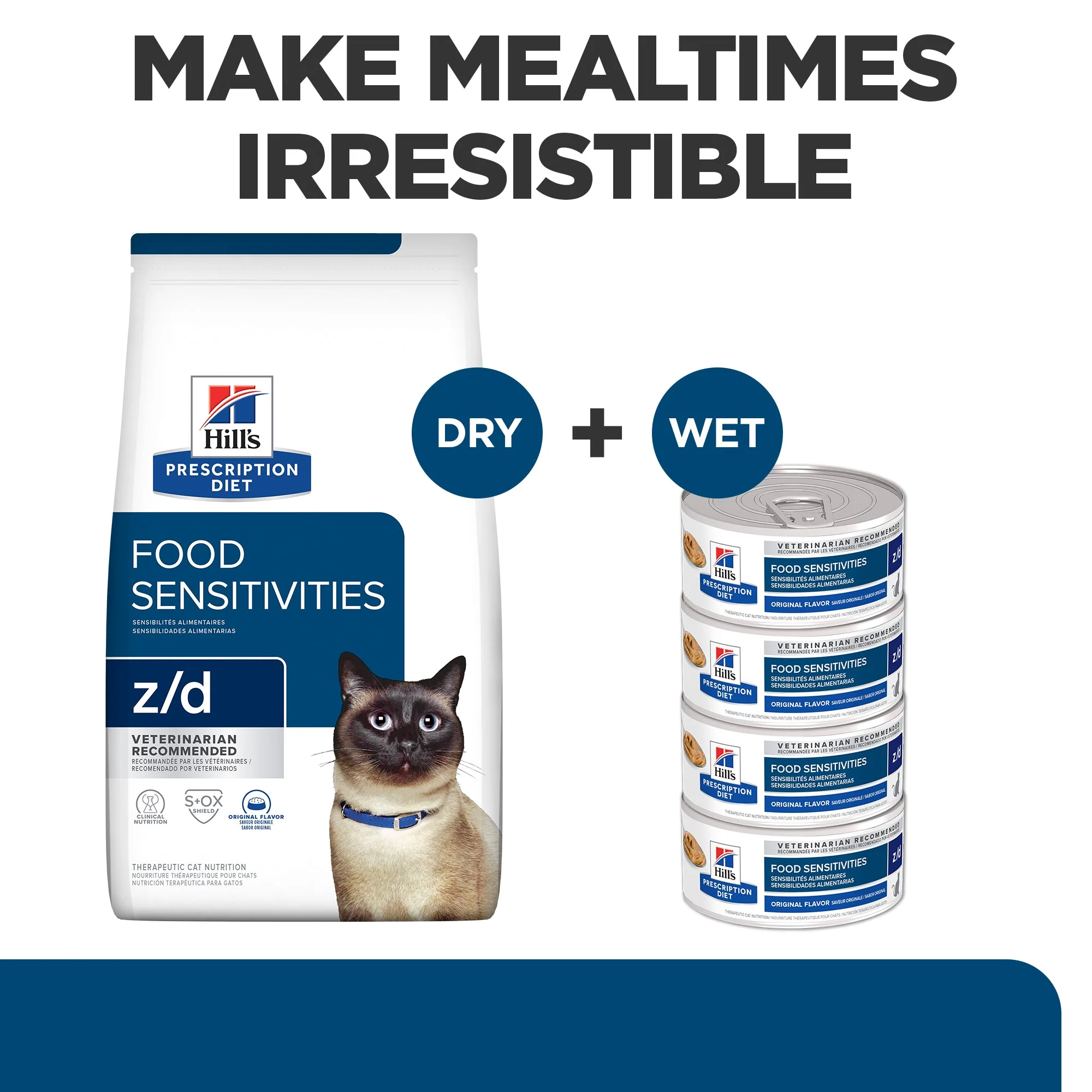Hills Prescription Diet Cat z/d Skin/Food Sensitivities Dry Food 1.8kg - Image 7