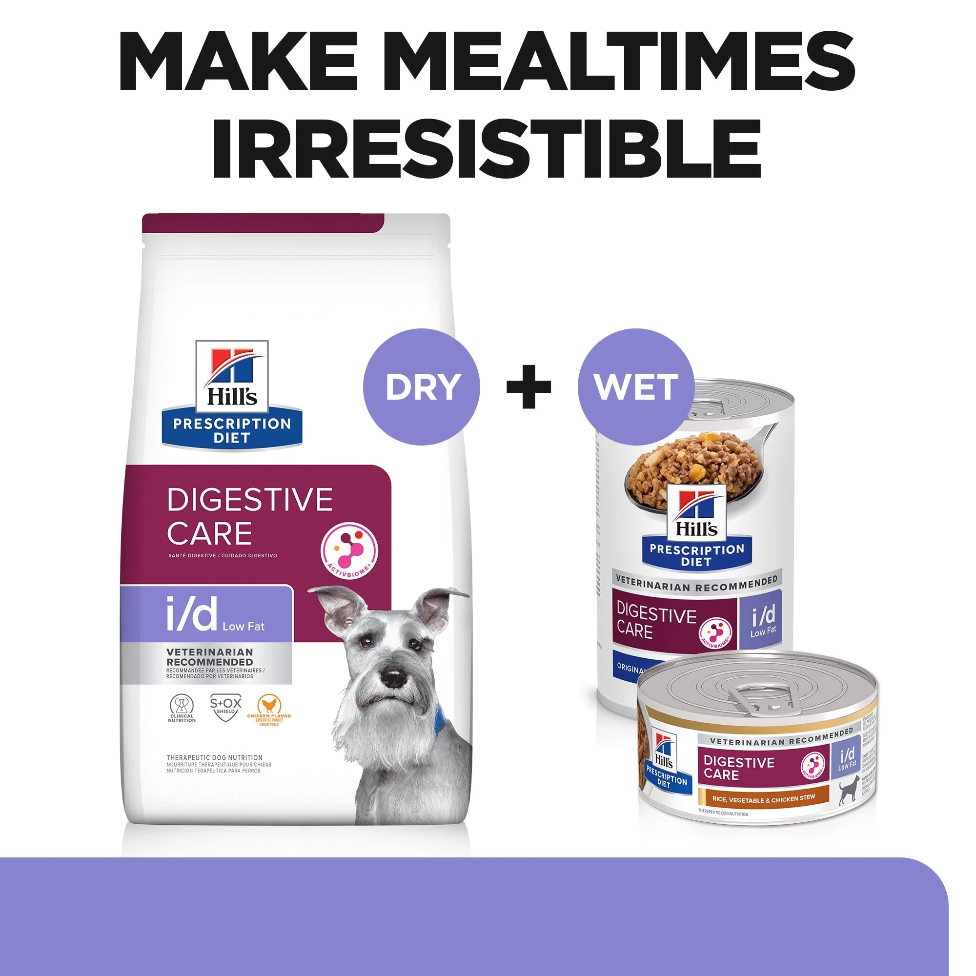Hills Prescription Diet Dog i/d Low Fat Digestive Care Wet Food 370g - Image 8